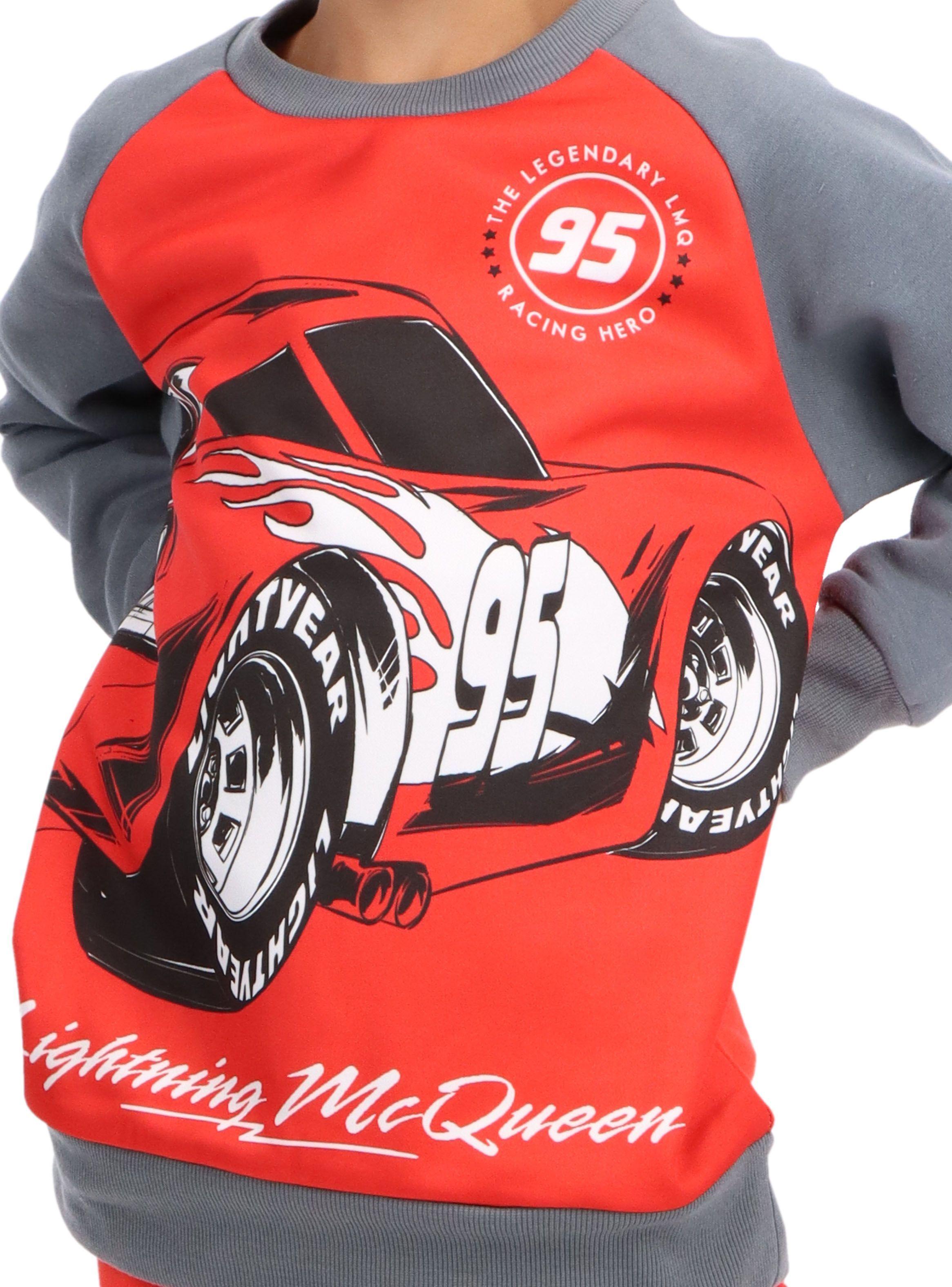 Pijama Algodón Cars Rojo Caffarena-1