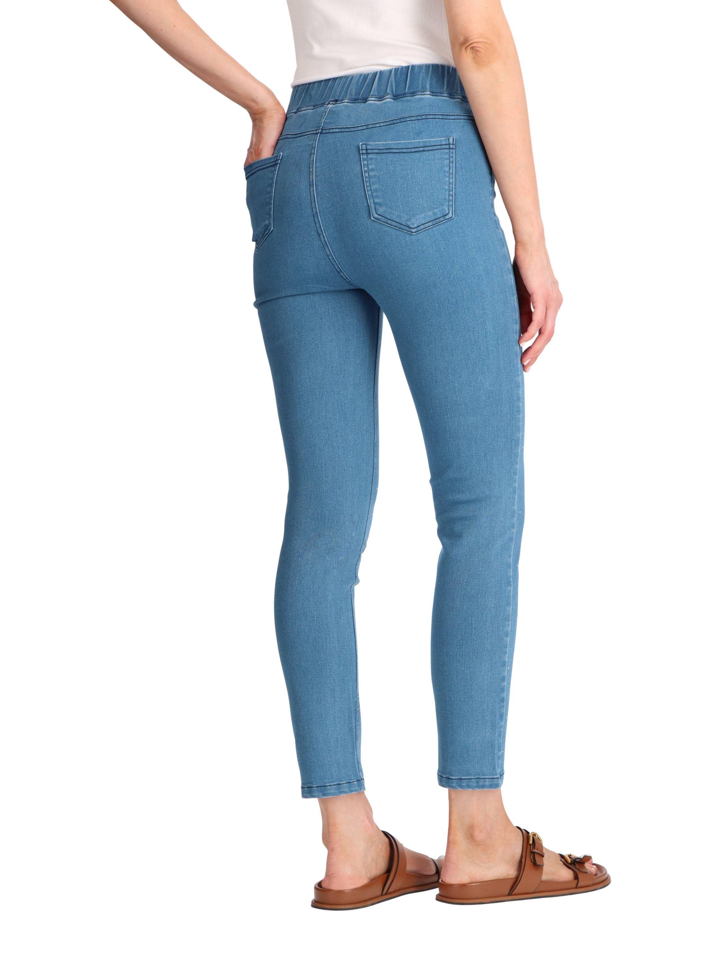 Legging Algodón Azul con aplicación Caffarena-3