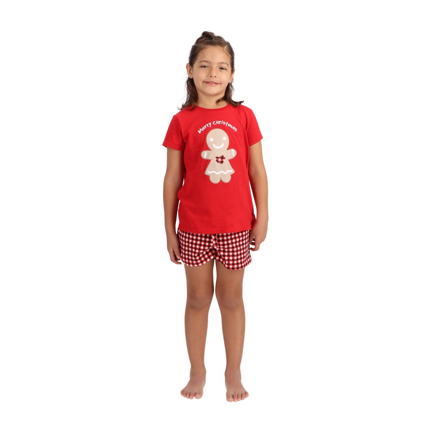 Pijama Niña Infantil Navidad Algodón Caffarena-0