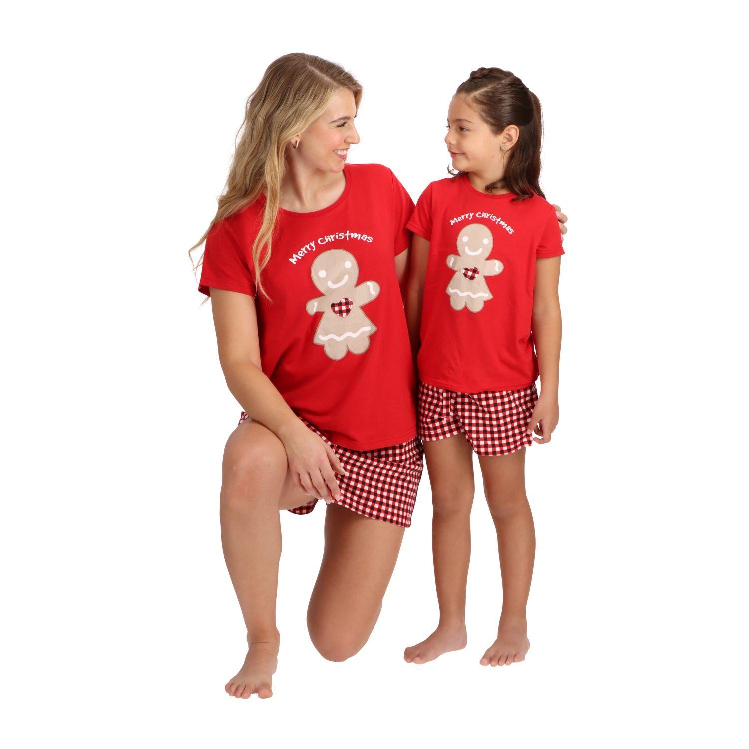 Pijama Niña Infantil Navidad Algodón Caffarena-1