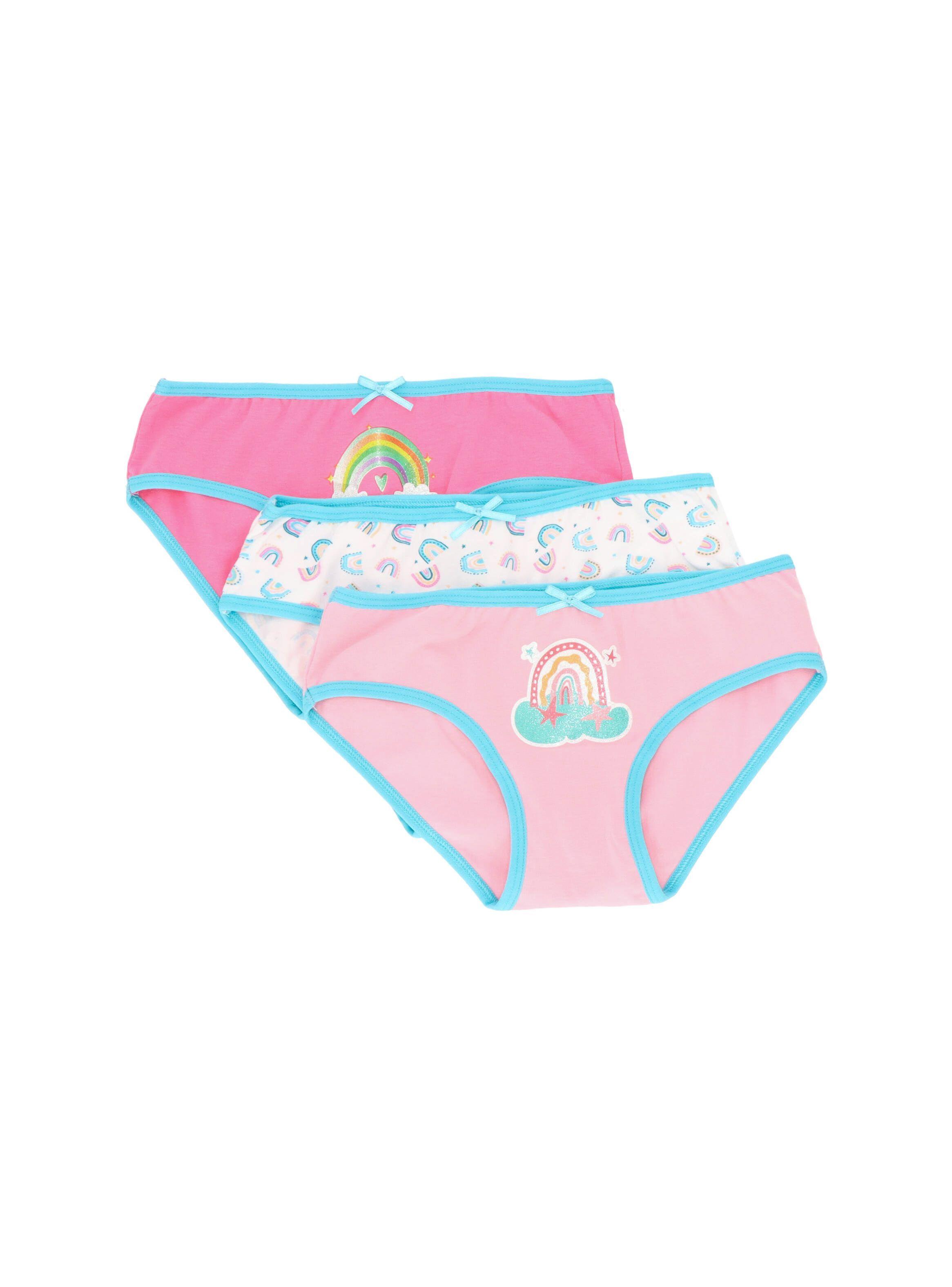 Bikini niña Algodón Pack 3 Caffarena-0