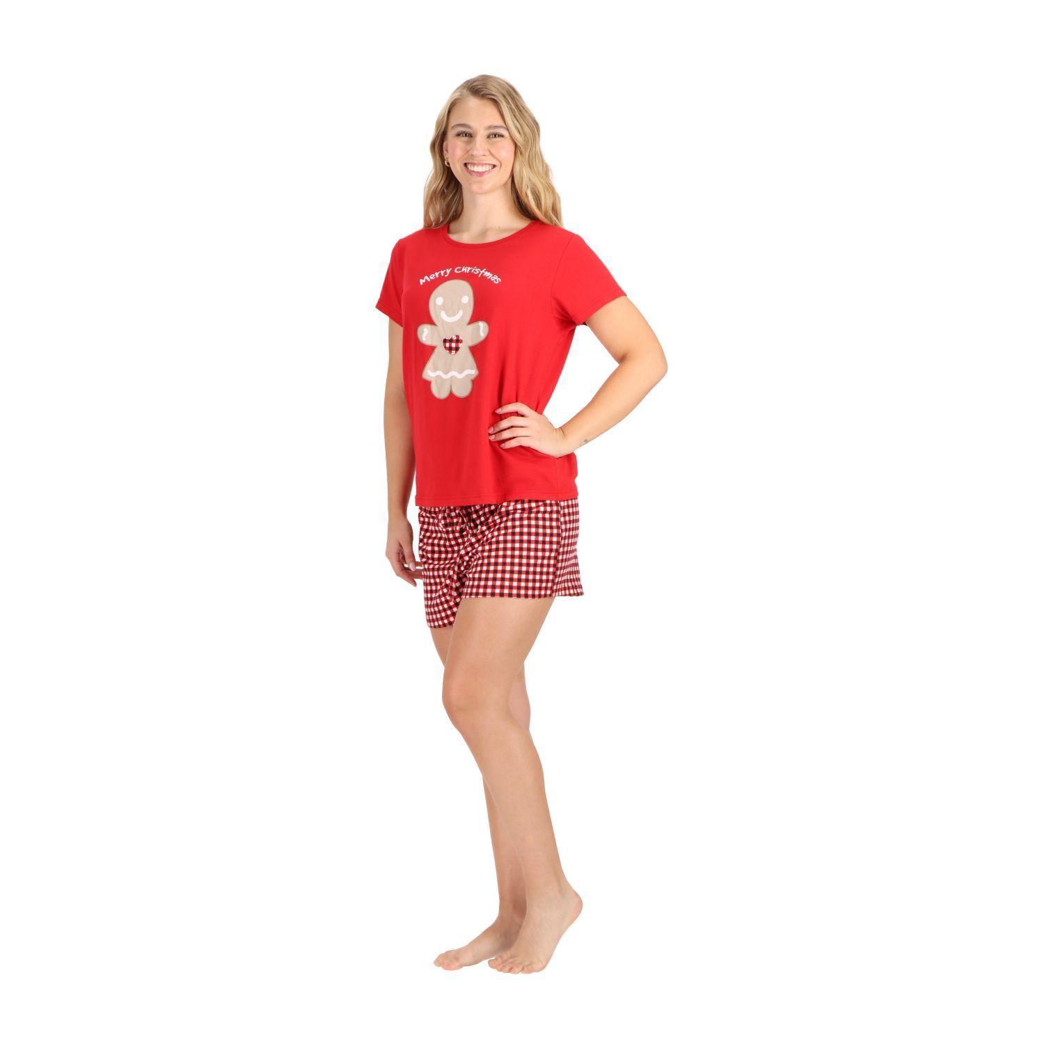Pijama Mujer Algod n Navidad Caffarena-1