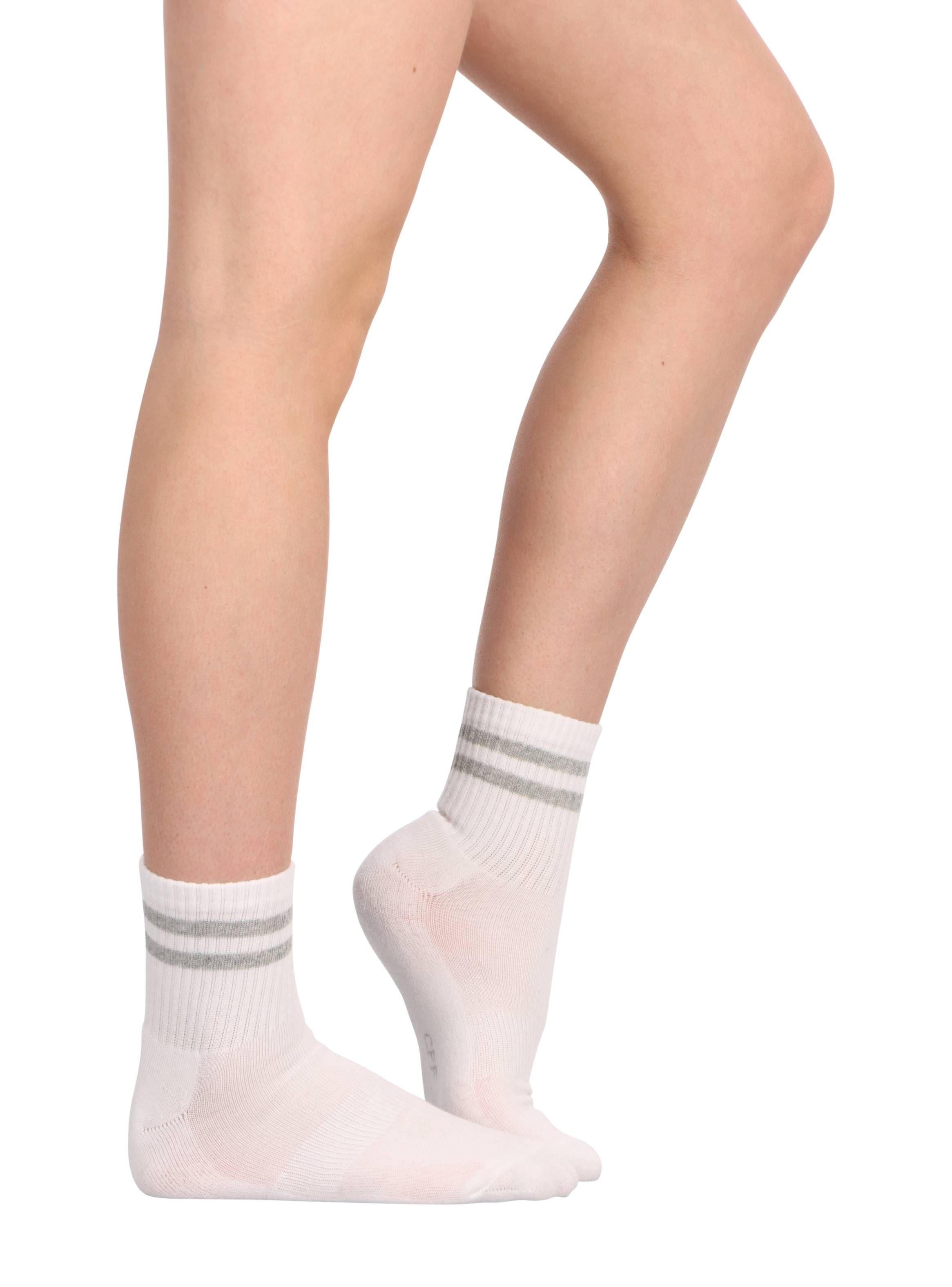 Calcetín Medio pack 4 Algodón Caffarena-2