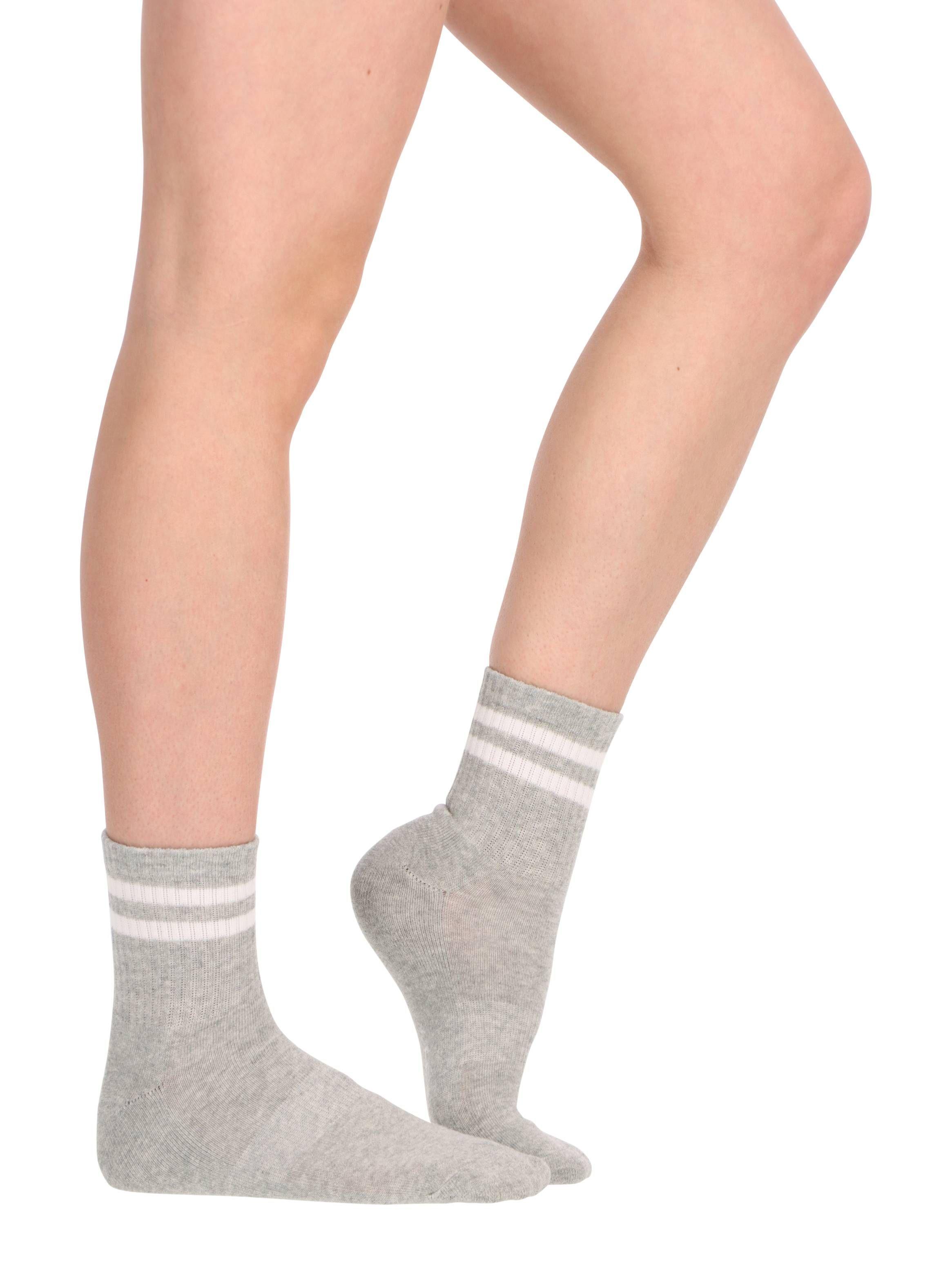 Calcetín Medio pack 4 Algodón Caffarena-4