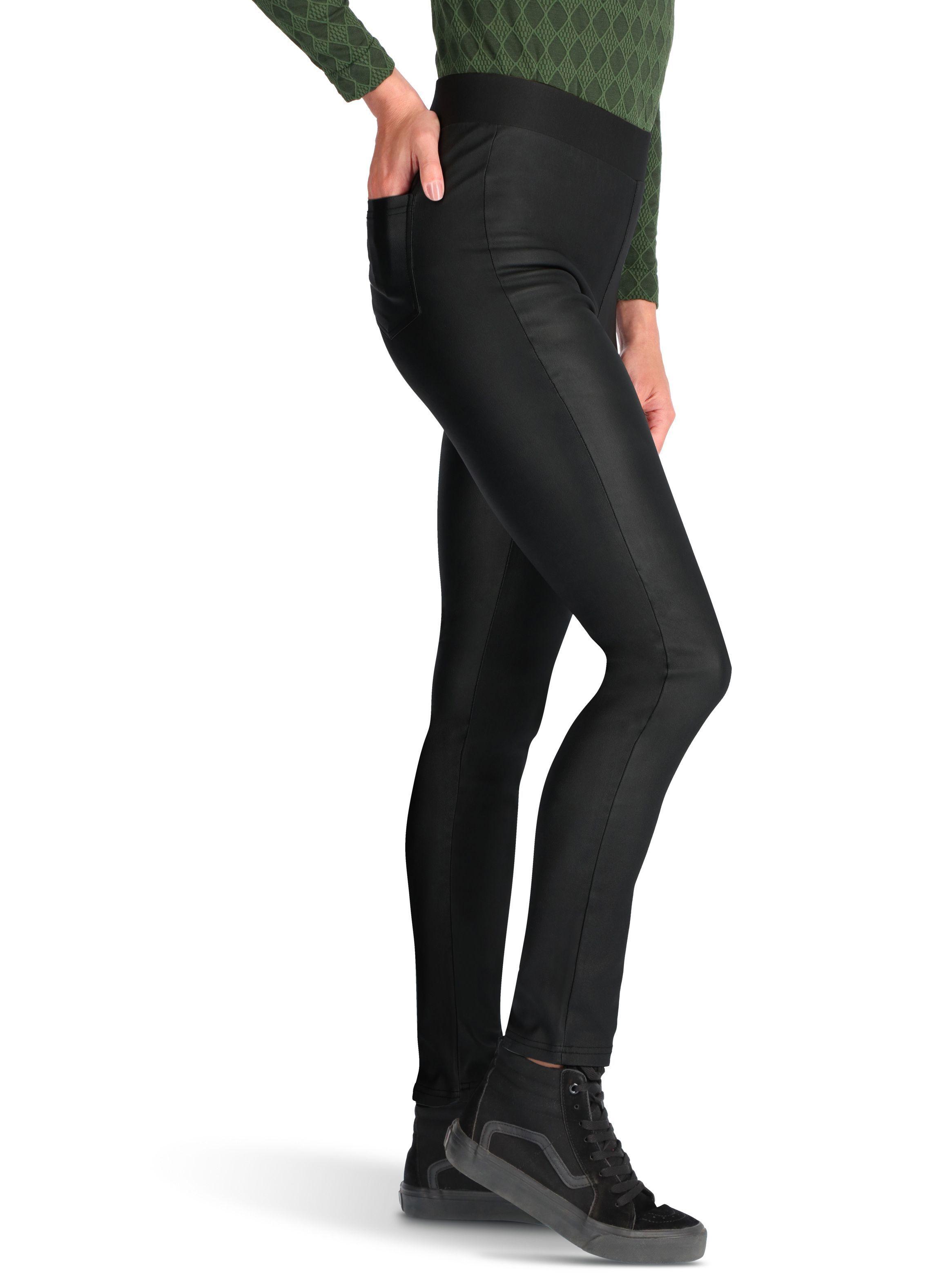 Legging Viscosa Caffarena Tela Brillante-1