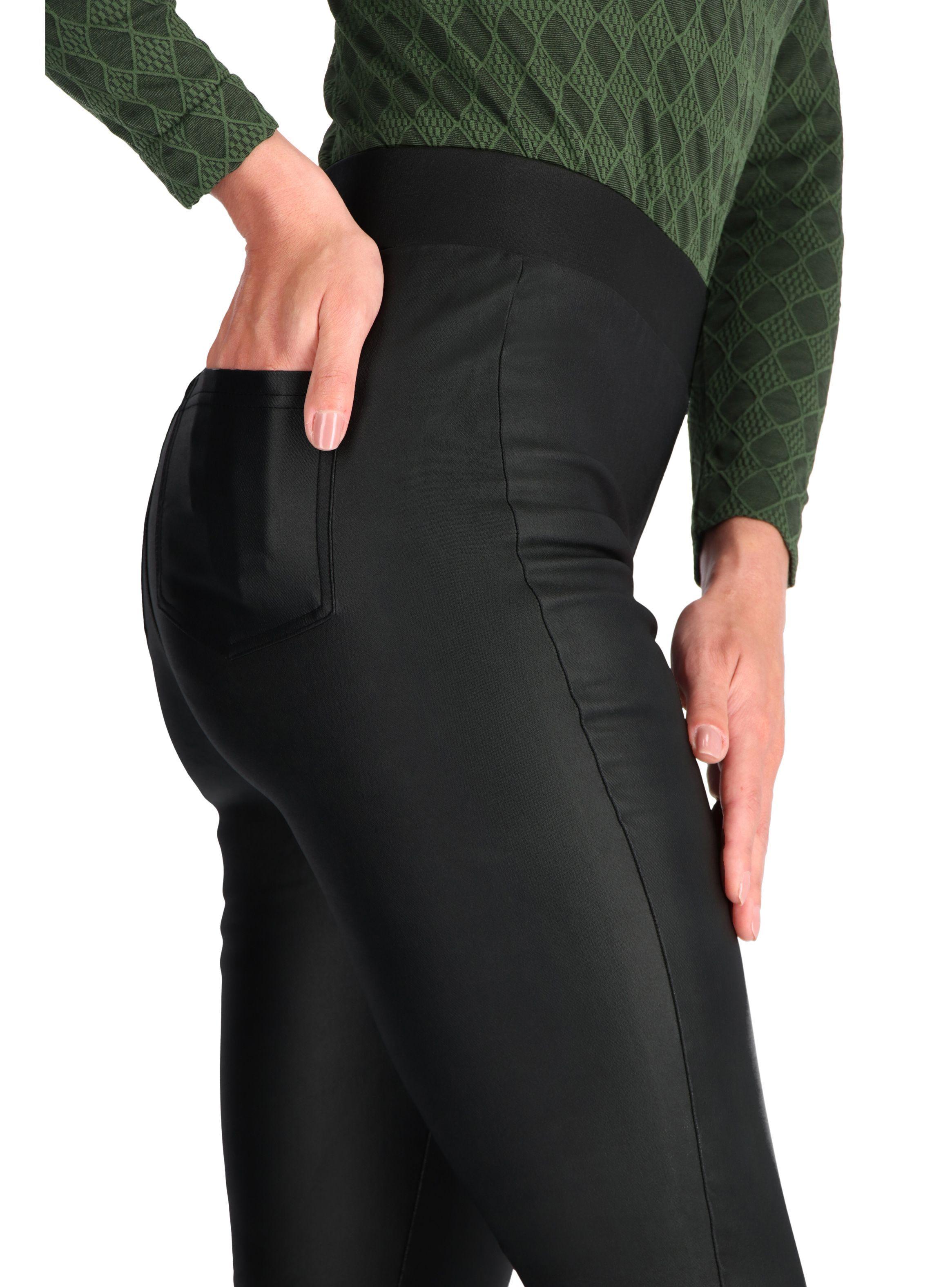 Legging Viscosa Caffarena Tela Brillante-3