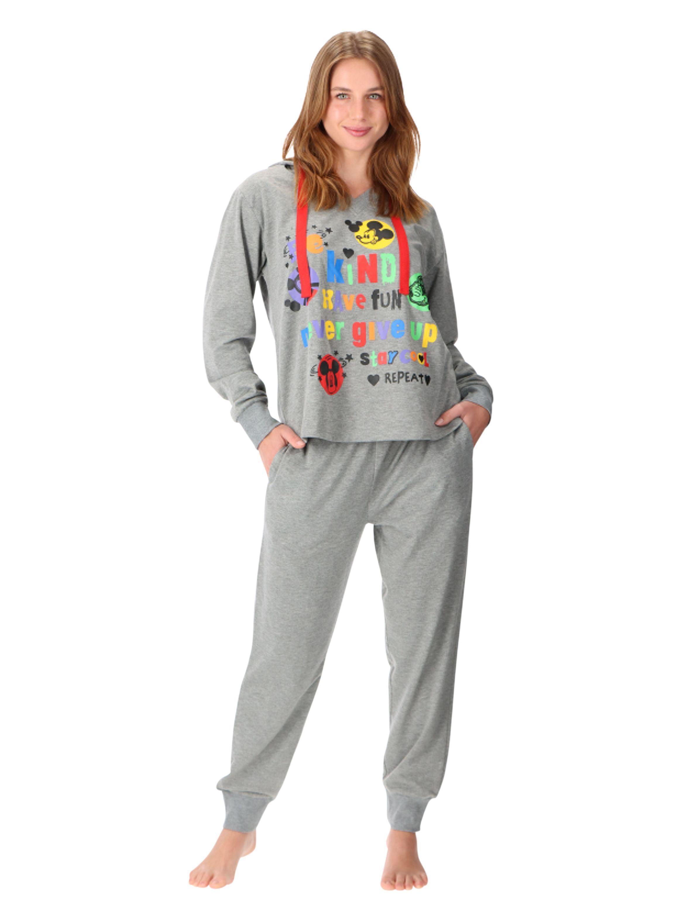 Pijama Mujer Mickey Caffarena-0