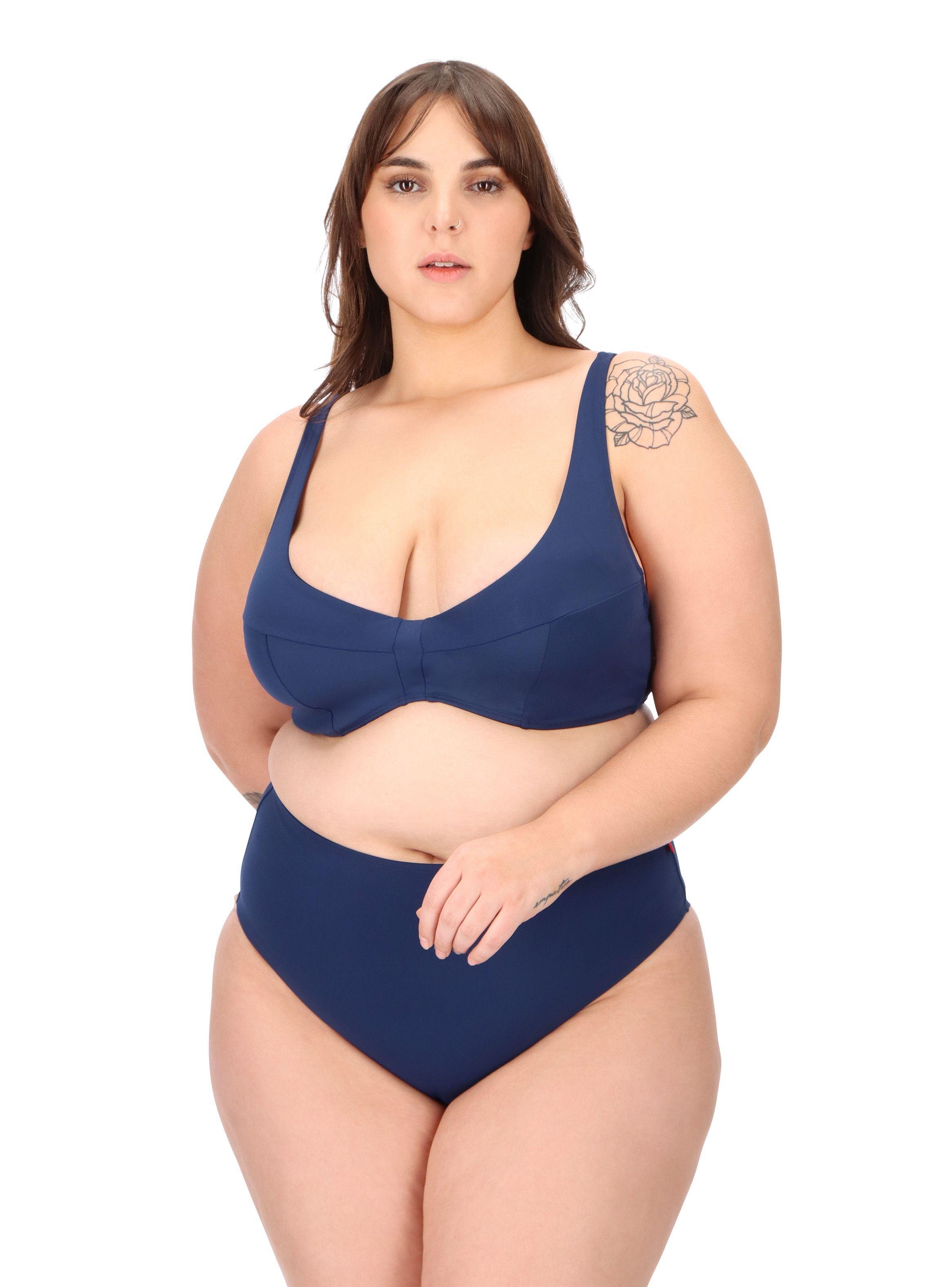BIKINI MODELANTE CAFFARENA AZUL -0