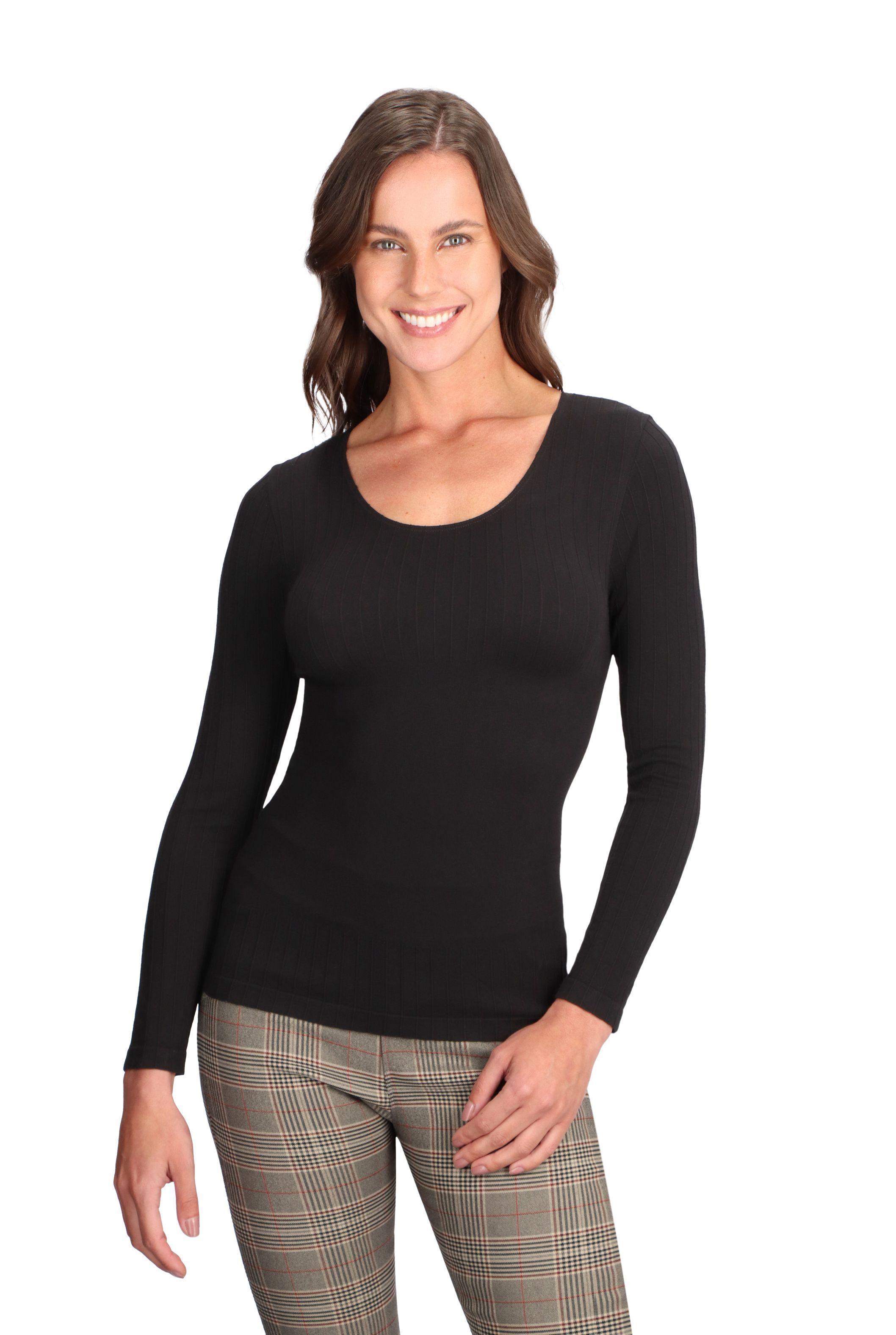 POLERA MODELANTE CAFFARENA NEGRA-0