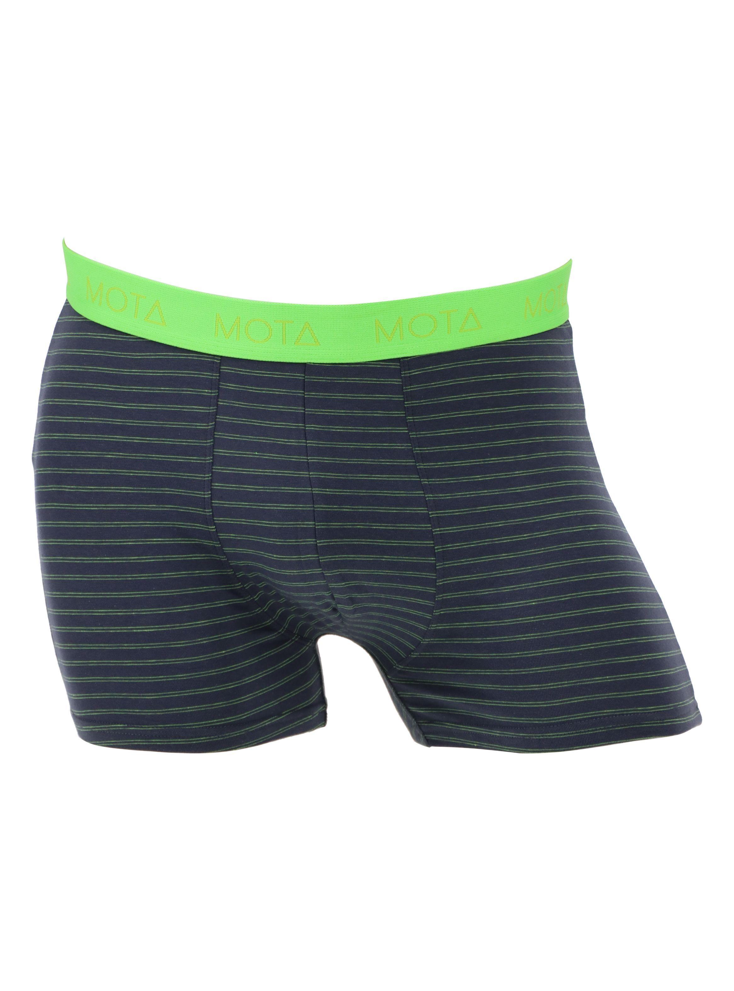 Boxer Medio Verde Algodón Pack 3 Mota -7