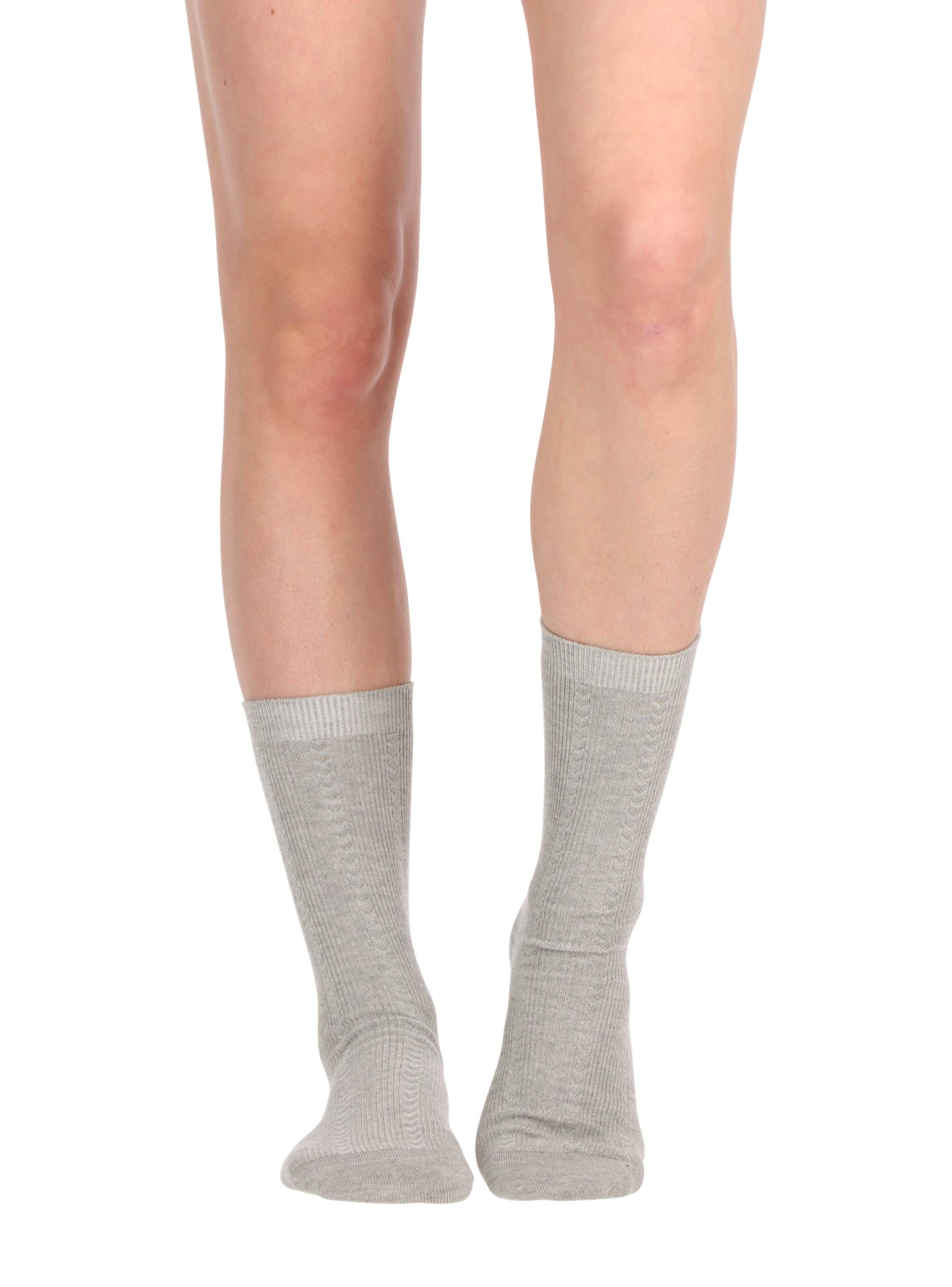 Calcetin Medio Viscosa Pack 5 Caffarena-2