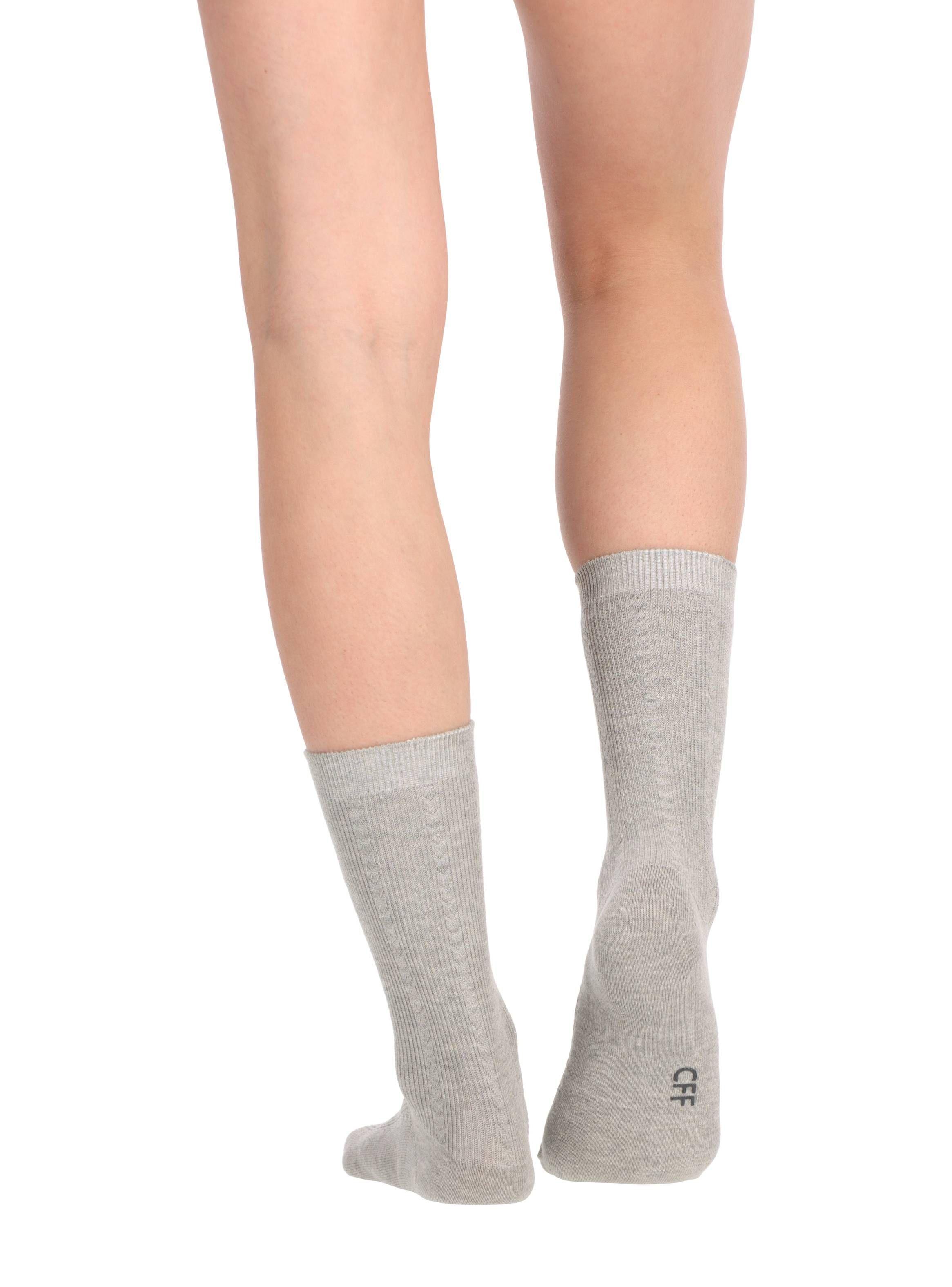 Calcetin Medio Viscosa Pack 5 Caffarena-3