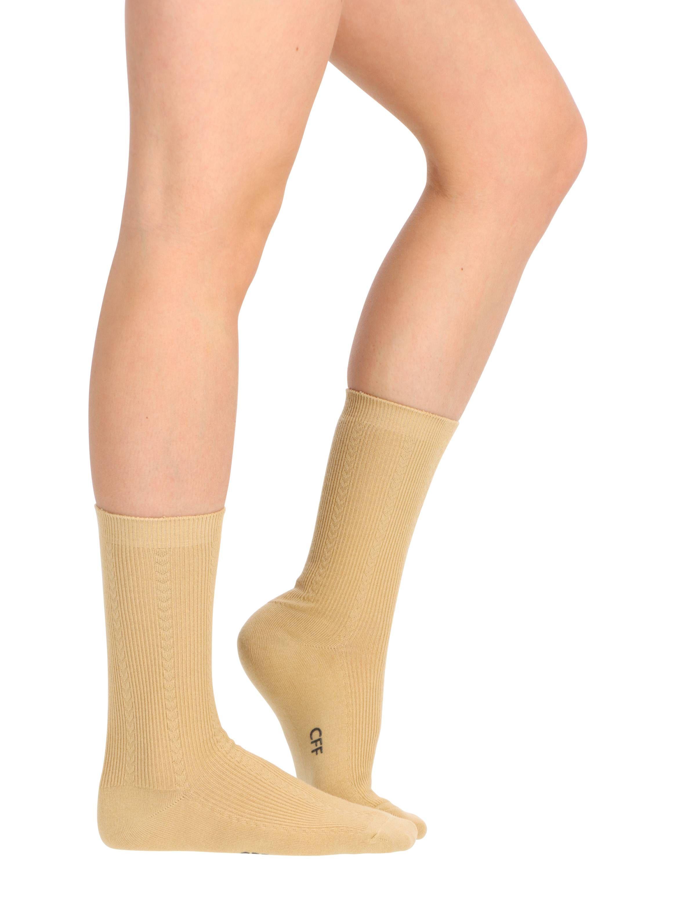 Calcetin Medio Viscosa Pack 5 Caffarena-4