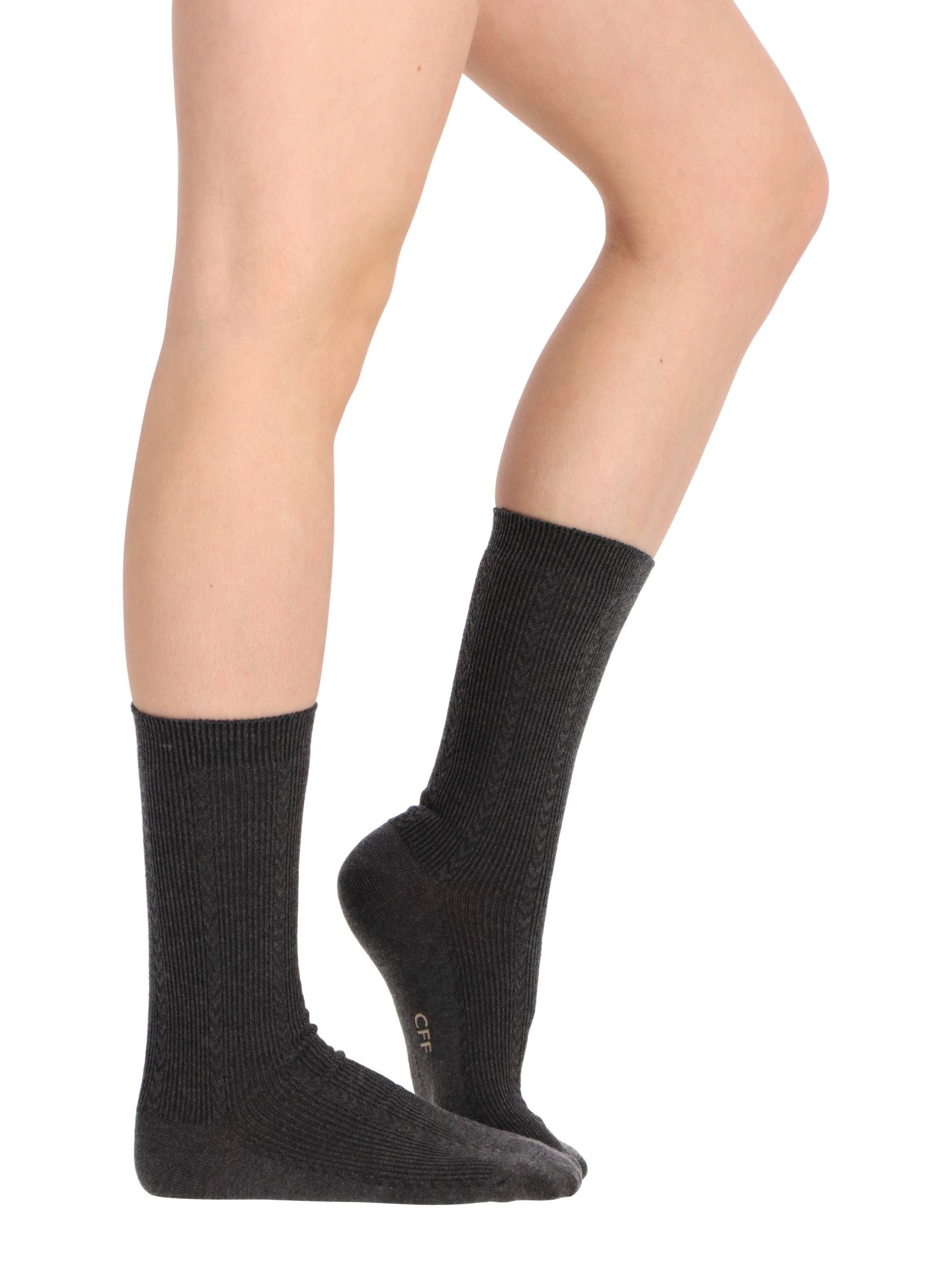 Calcetin Medio Viscosa Pack 5 Caffarena-5