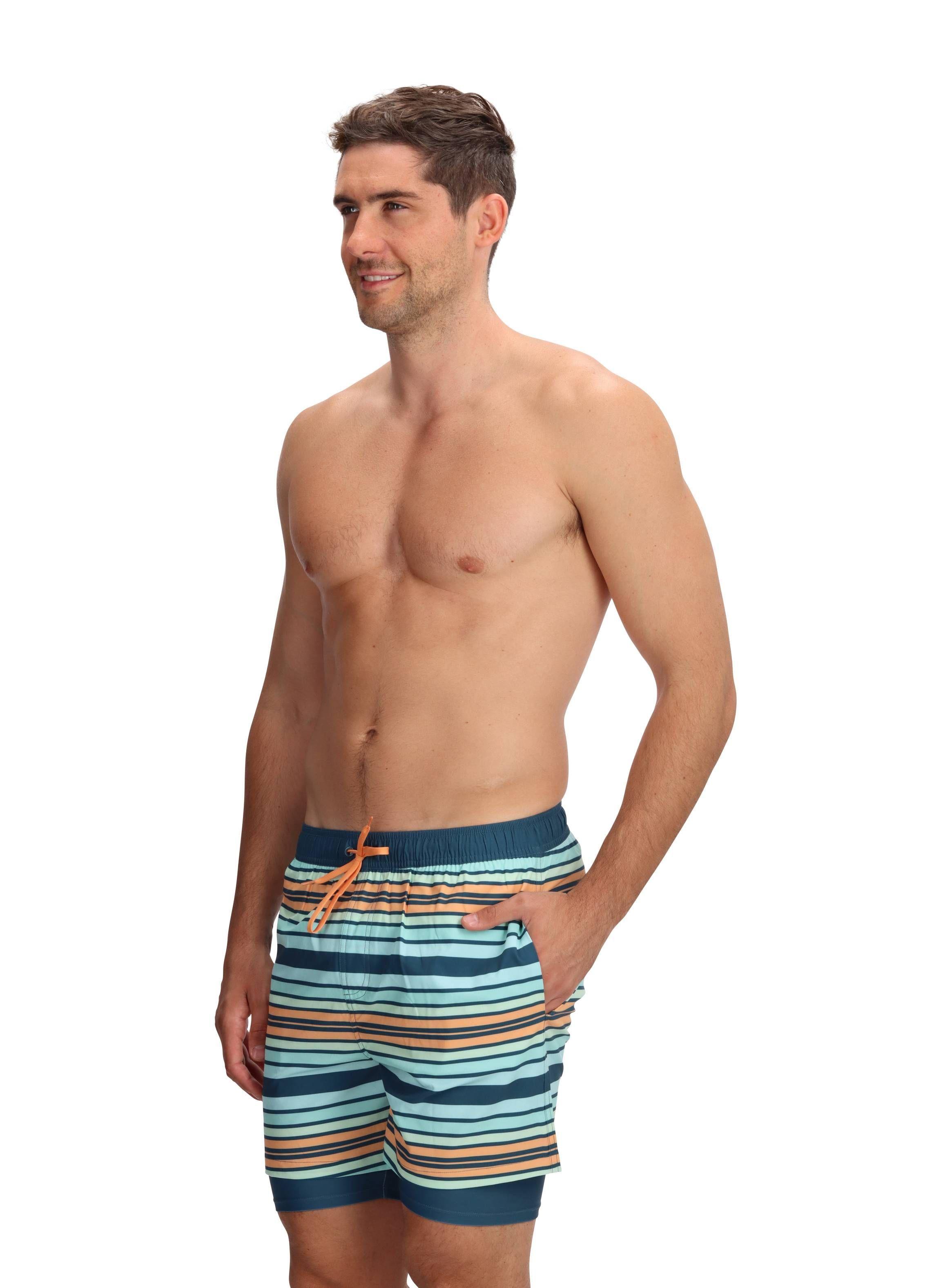 Traje de Baño Azul Mota-2