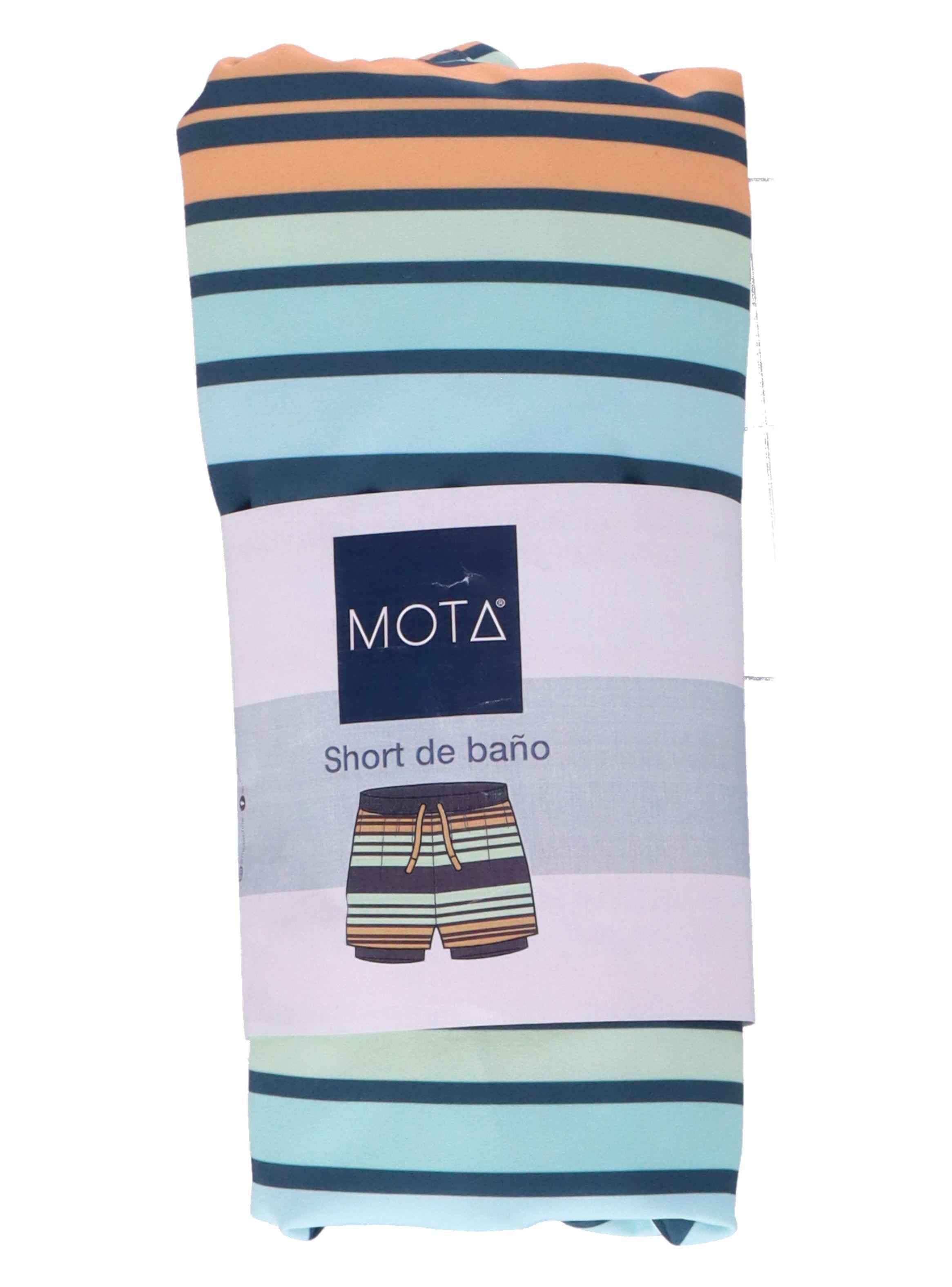 Traje de Baño Azul Mota-4