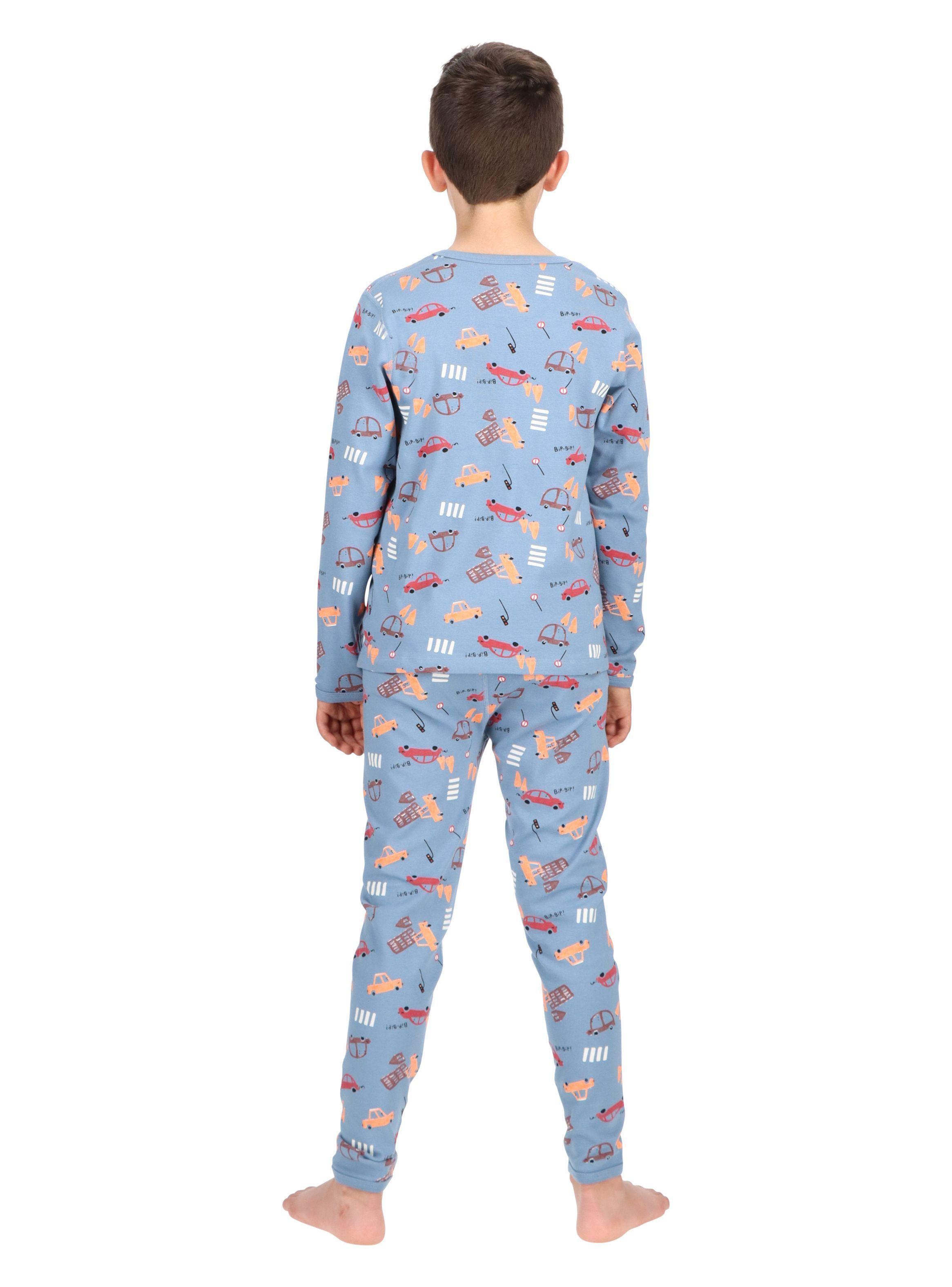 Pijama Algodón Infantil Mota-2