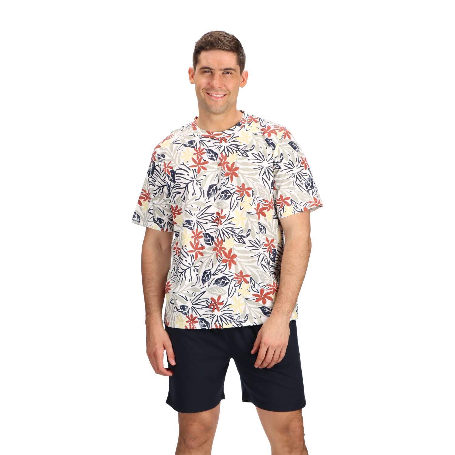 Pijama Hombre Corto Algodón Mota-0