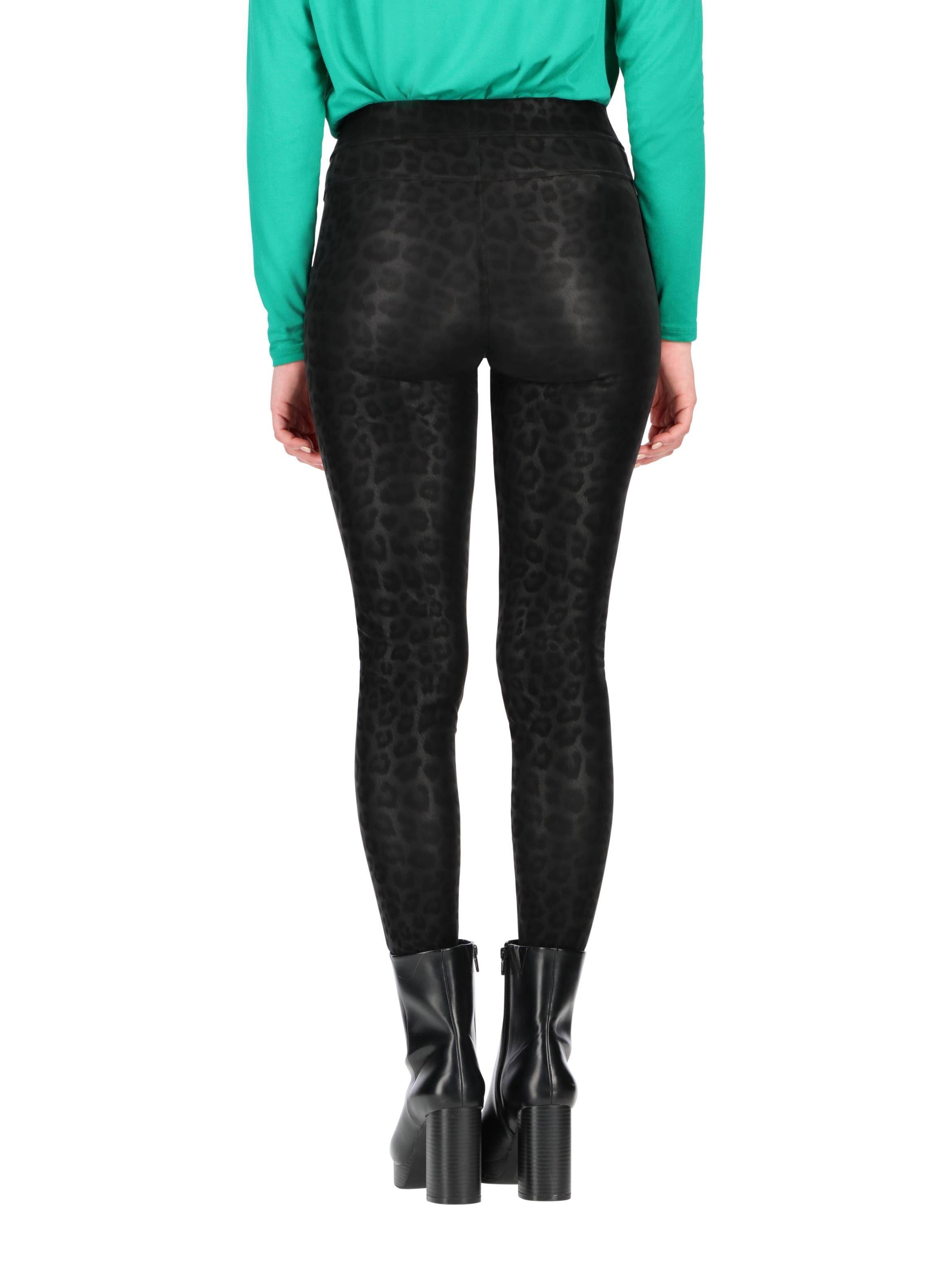 Legging Diseño Térmica Negro Caffarena-5