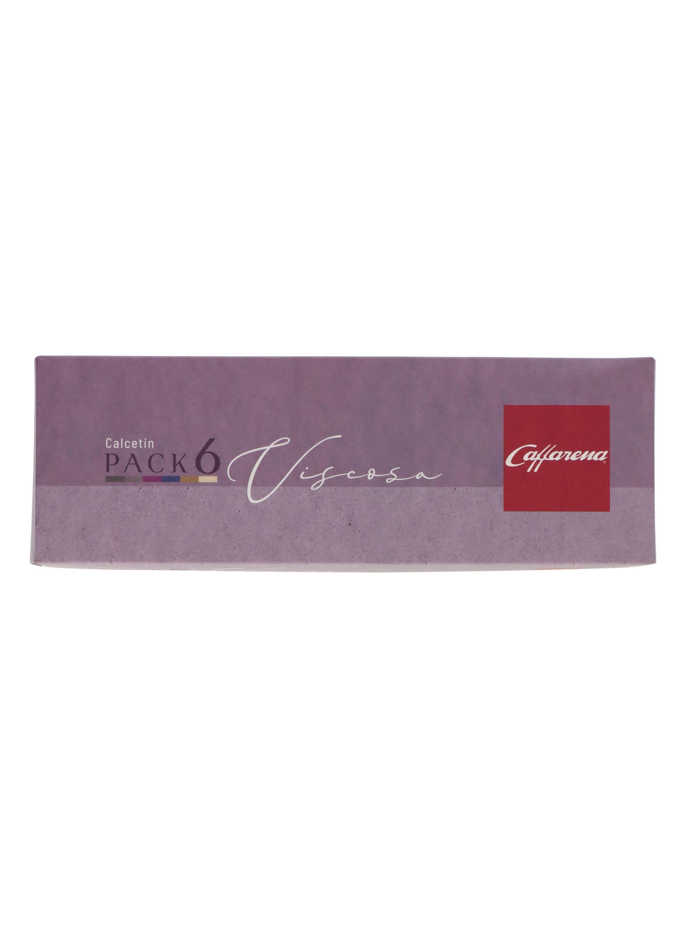 Calcetin Corto Viscosa Pack 6 Caffarena-7