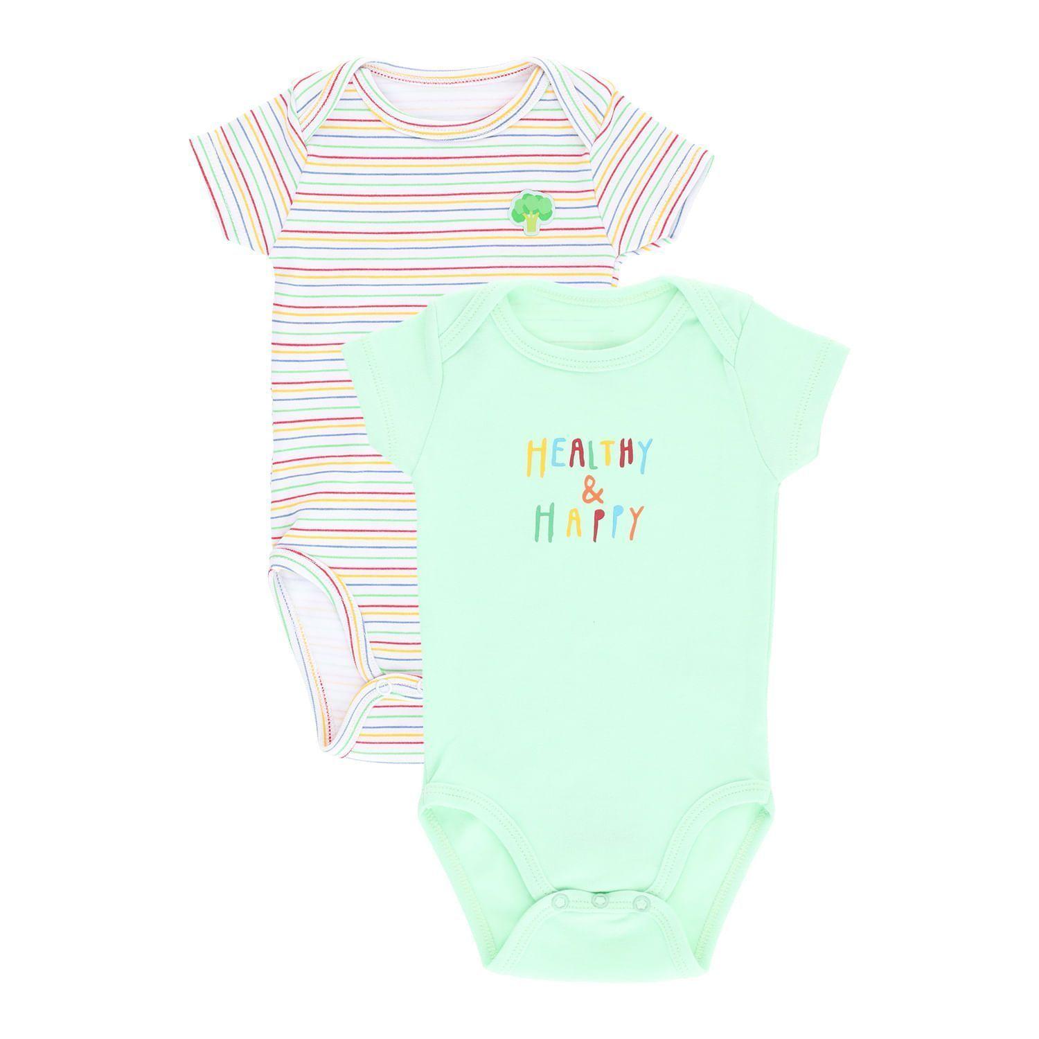 Body Manga Corta Pack 2 Niño-0