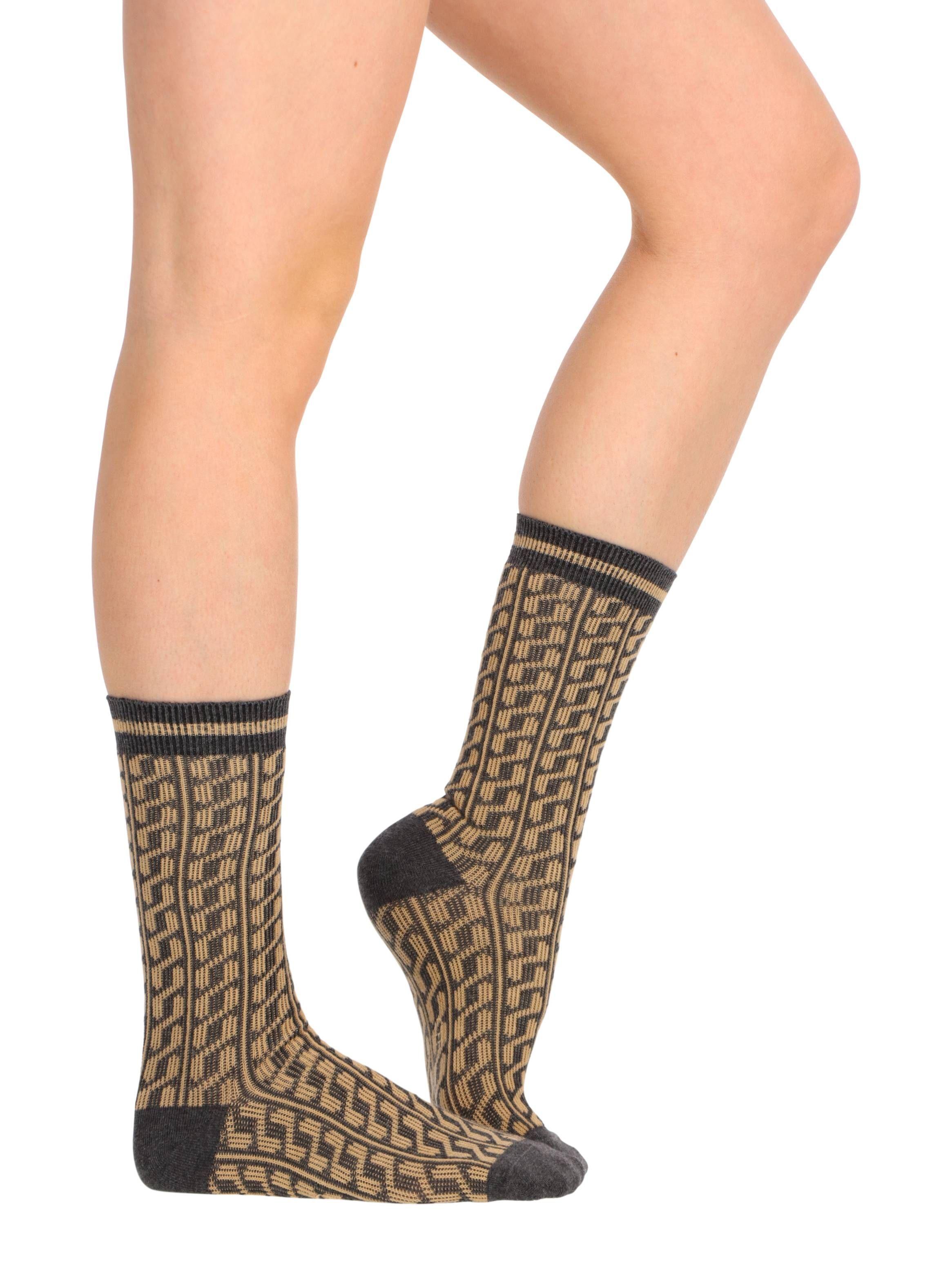 Calcetín Pack 4 Medio algodón Caffarena-4