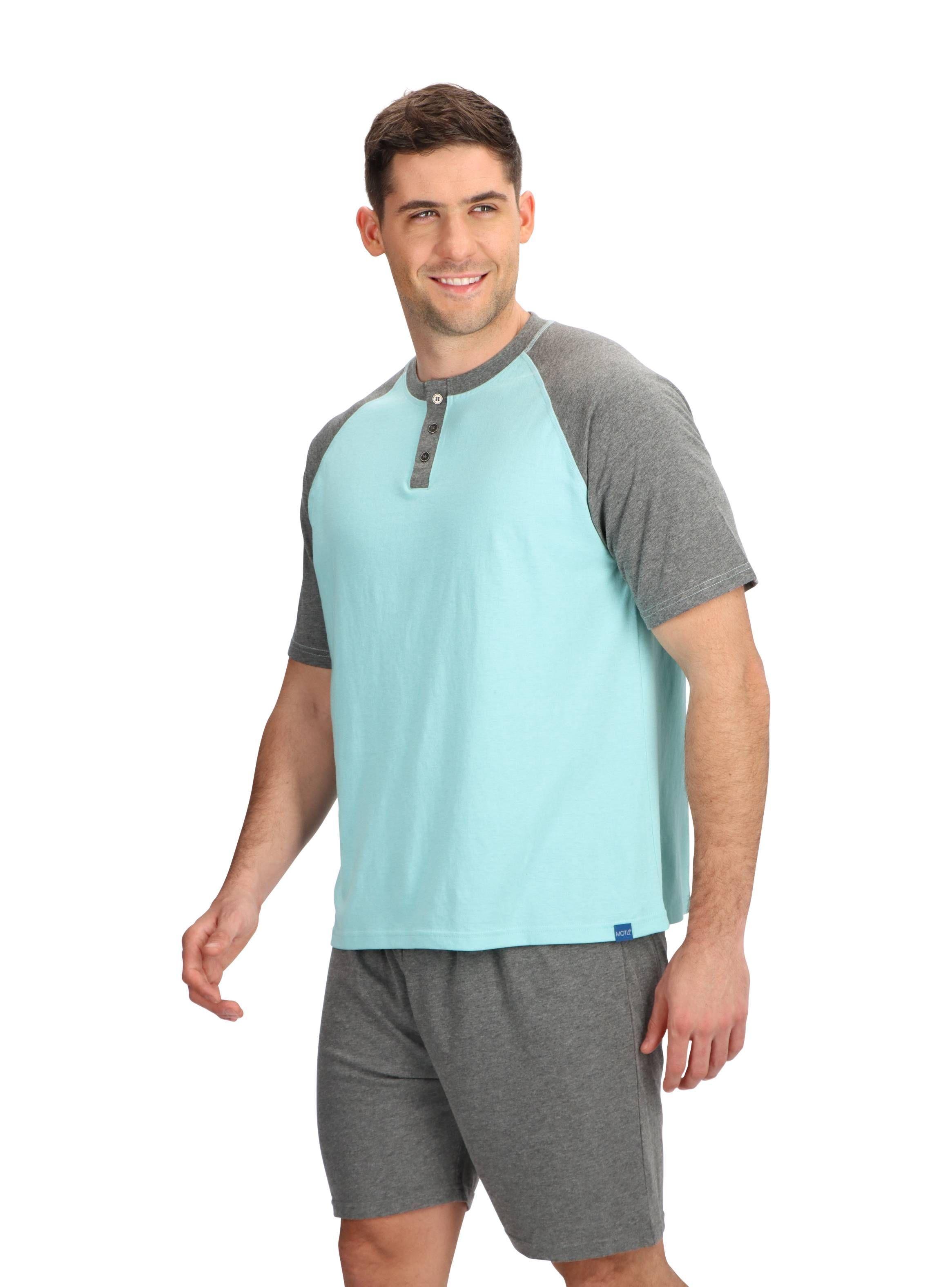 Pijama Corto Algodón Hombre Mota-0