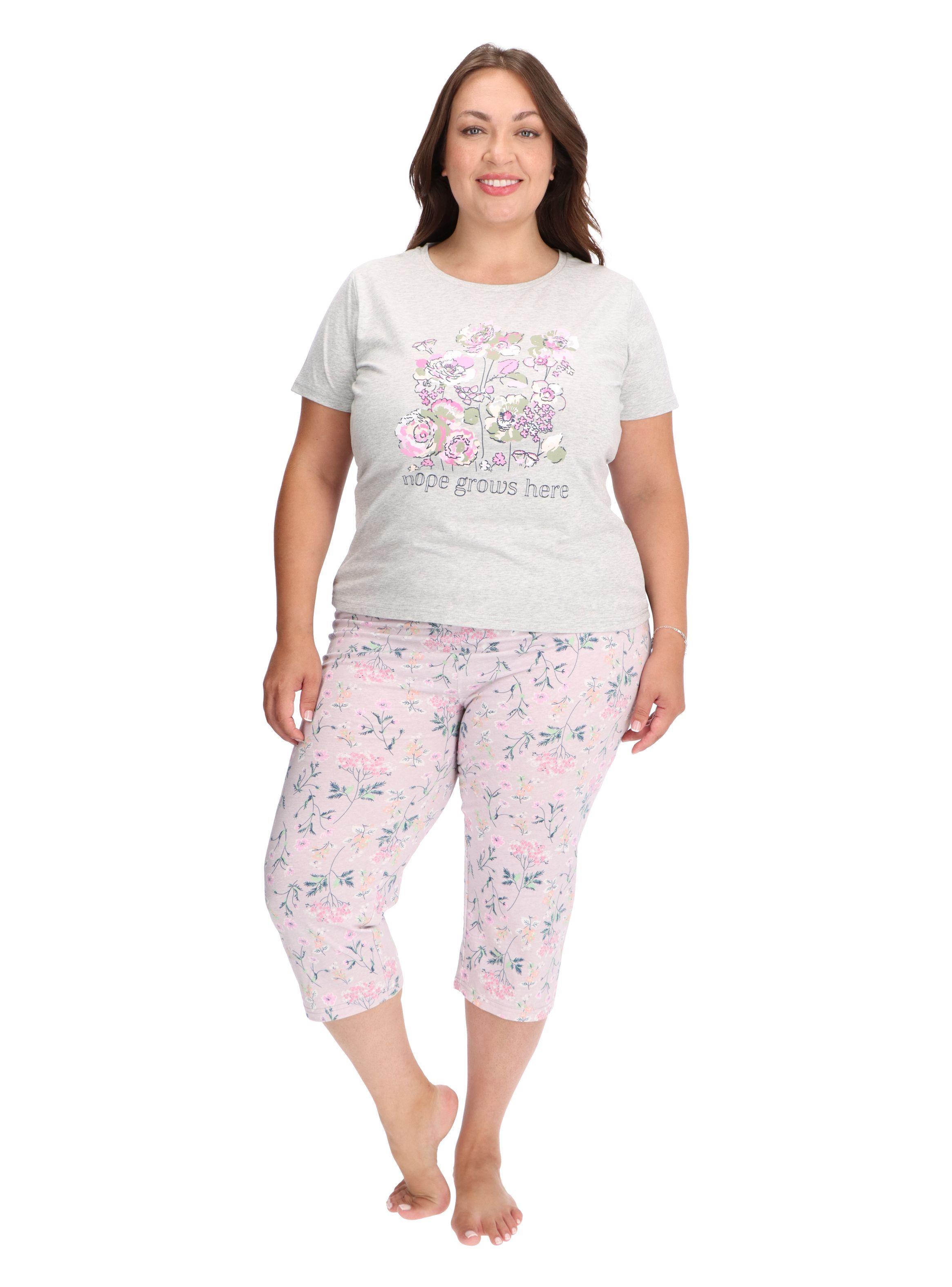 Pijama Capri Algodón Caffarena-3