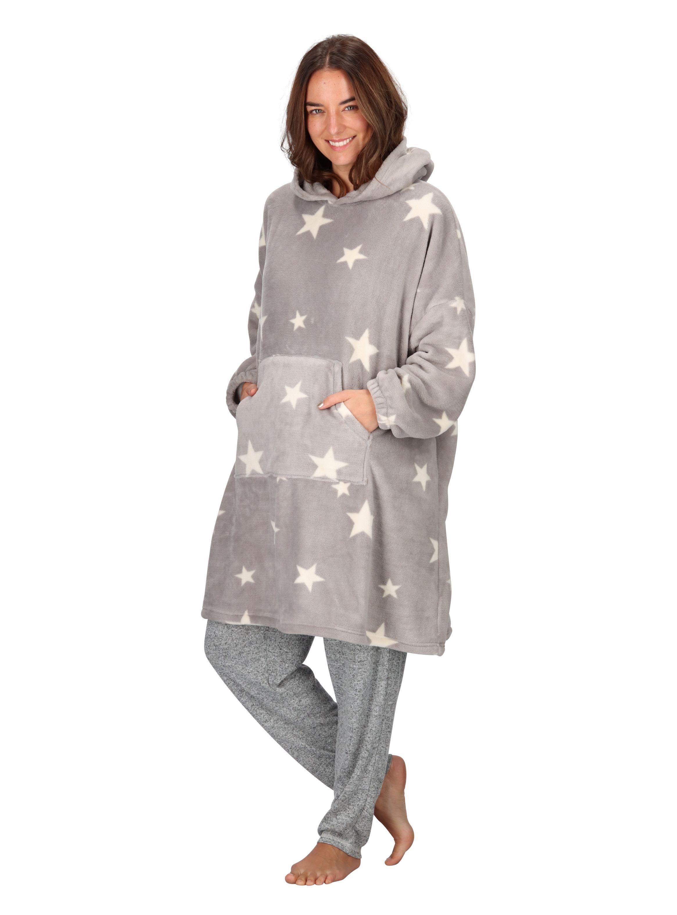 Poncho Micropolar Gris Caffarena-1