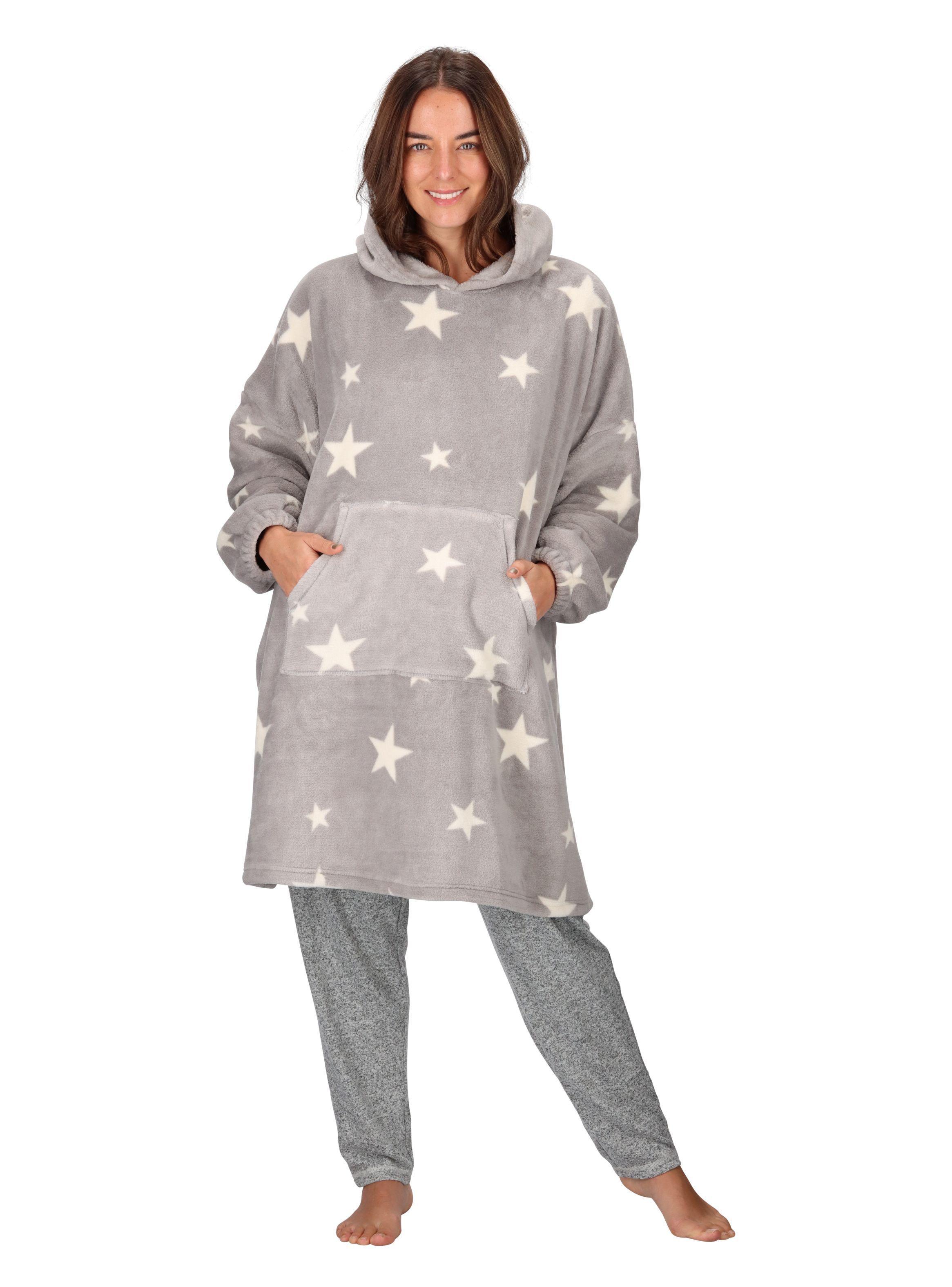 Poncho Micropolar Gris Caffarena-2
