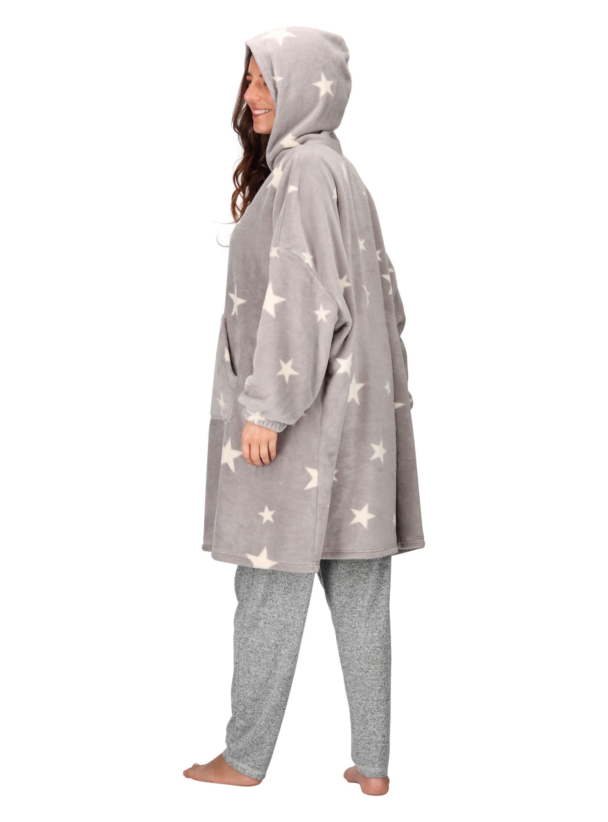 Poncho Micropolar Gris Caffarena-5
