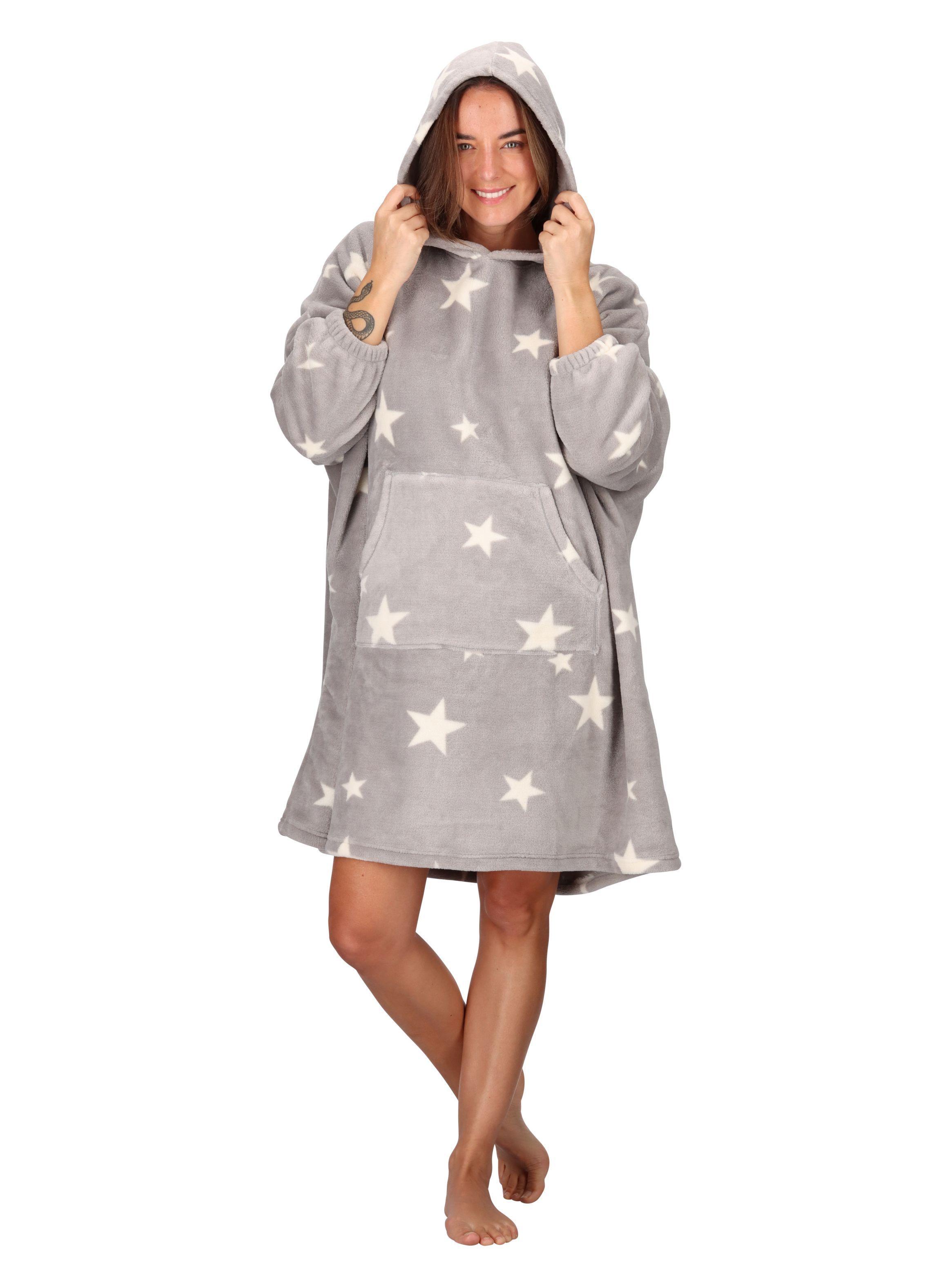 Poncho Micropolar Gris Caffarena-6