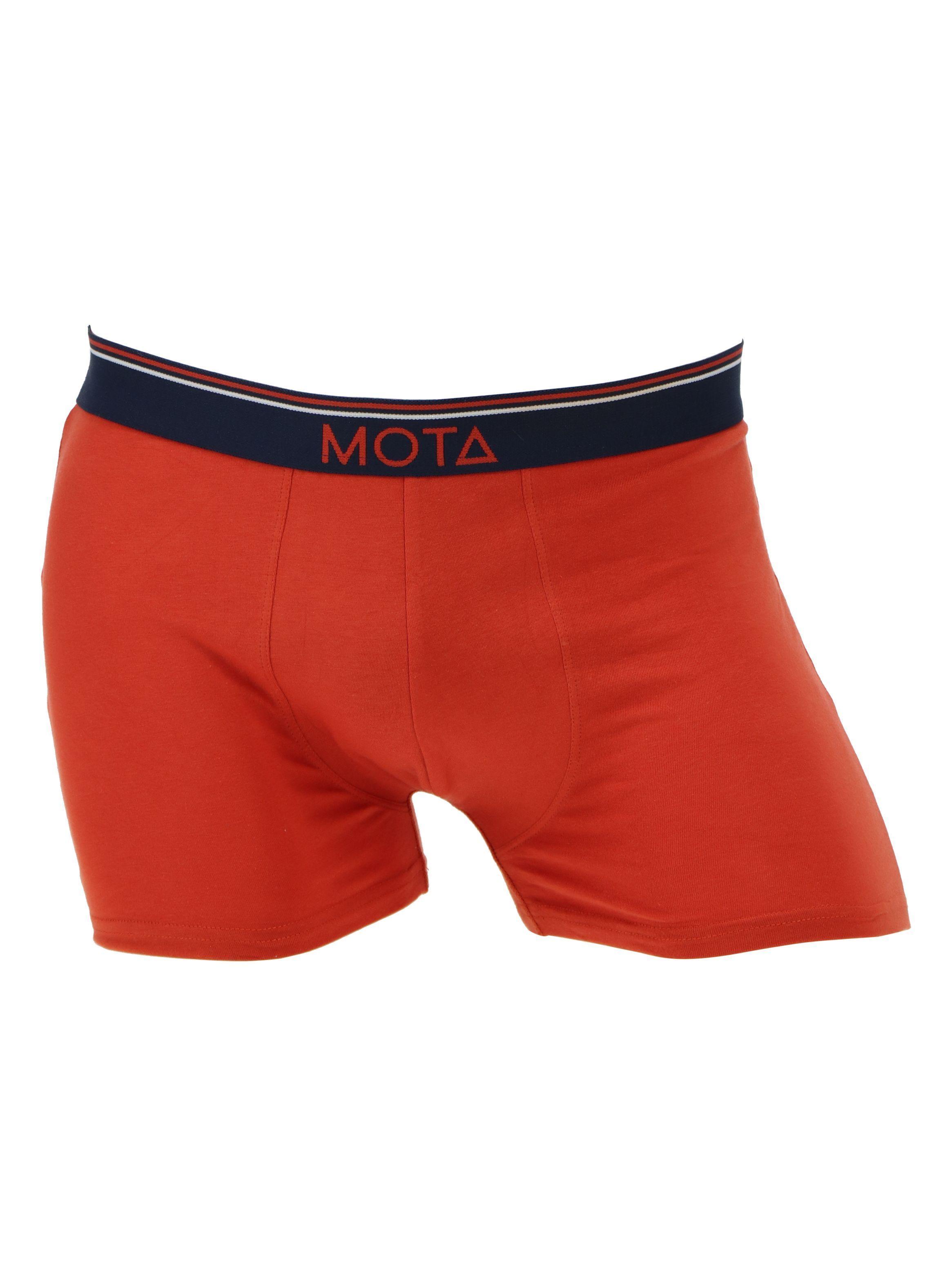 Boxer Medio Pack 4 Algodón Azul Mota-3