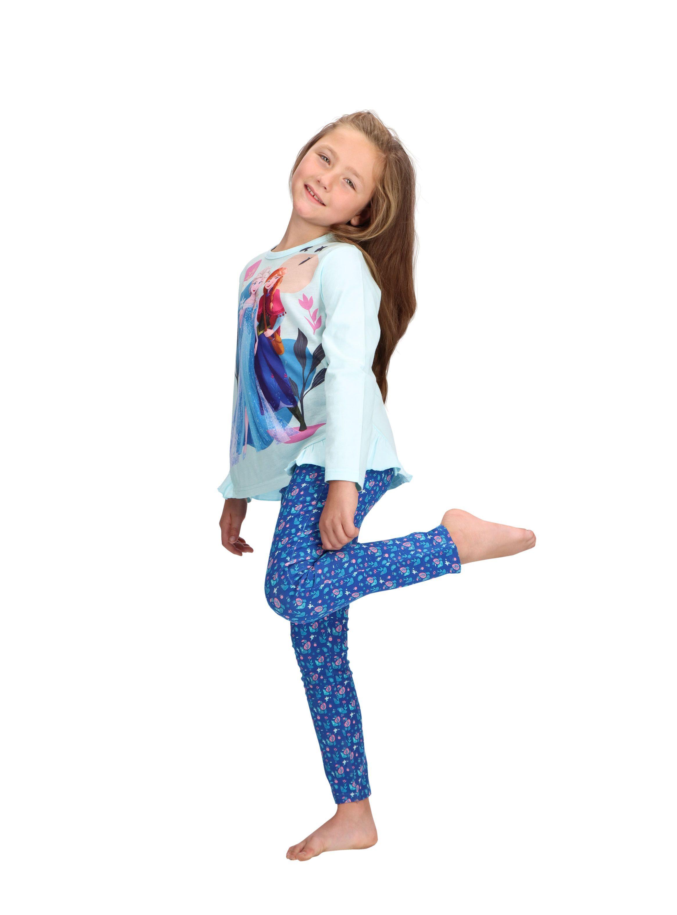Pijama Algodón Azul Frozen Caffarena-1