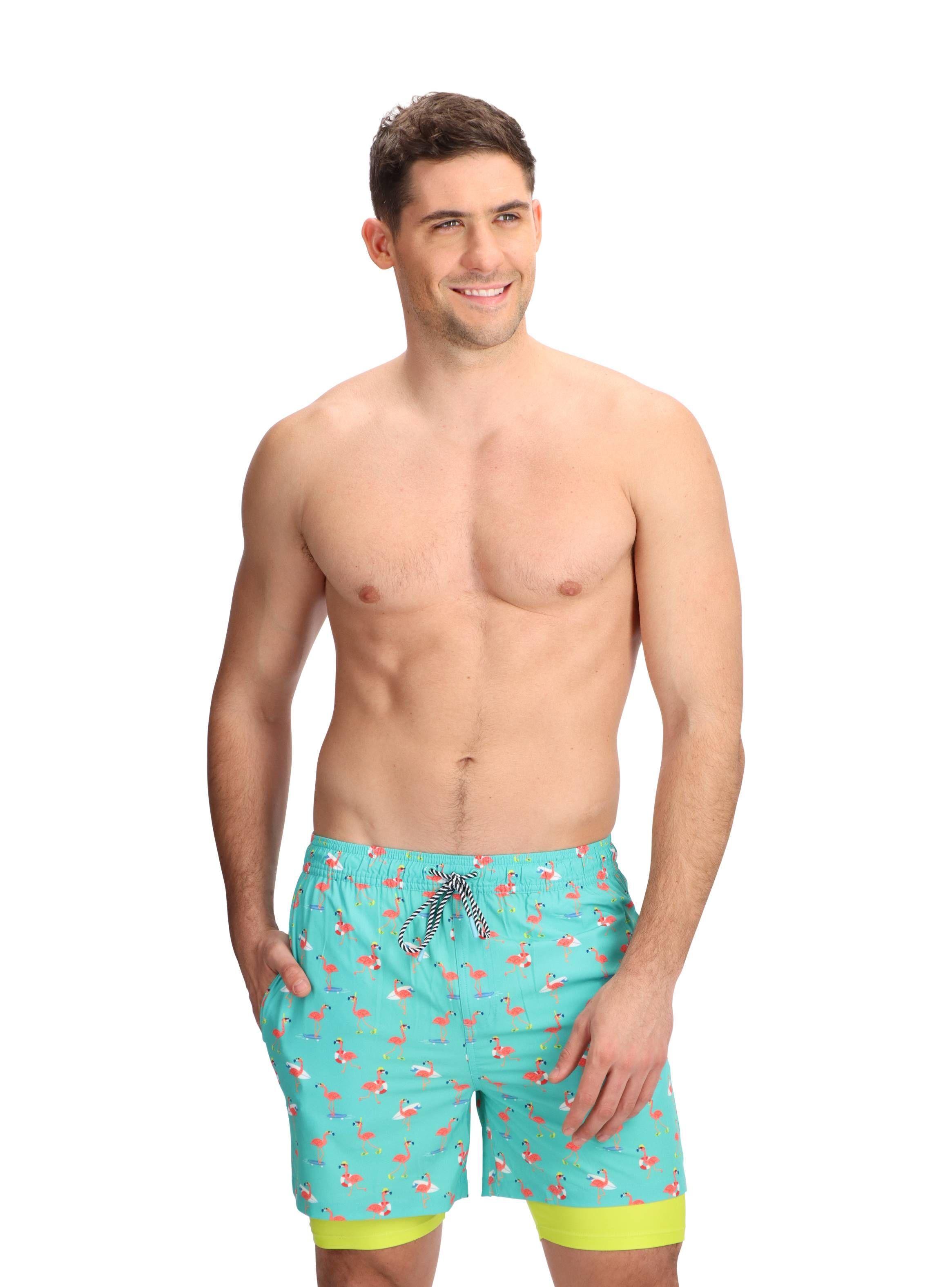 Short de Baño Turqueza Mota -0