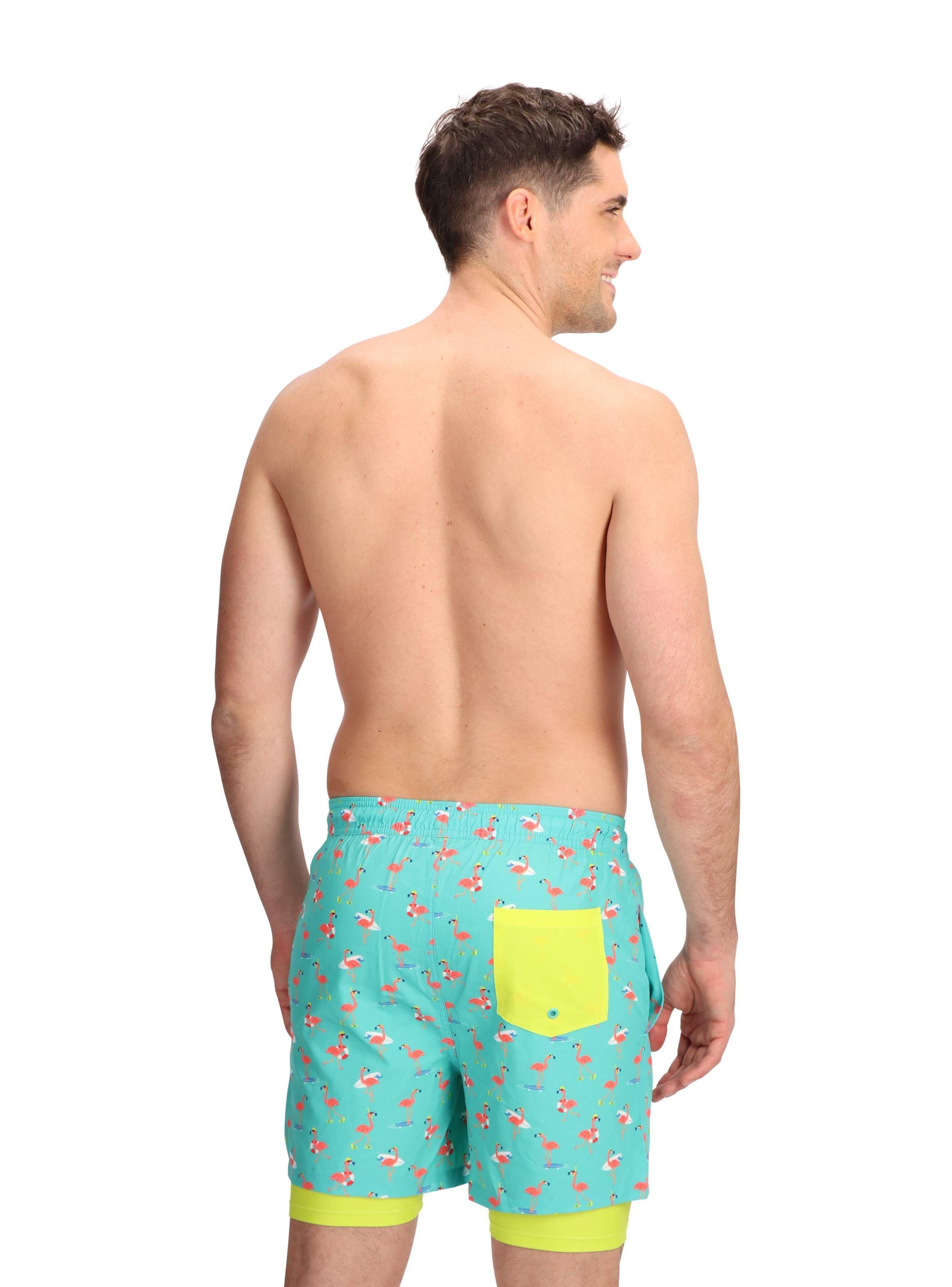 Short de Baño Turqueza Mota -2