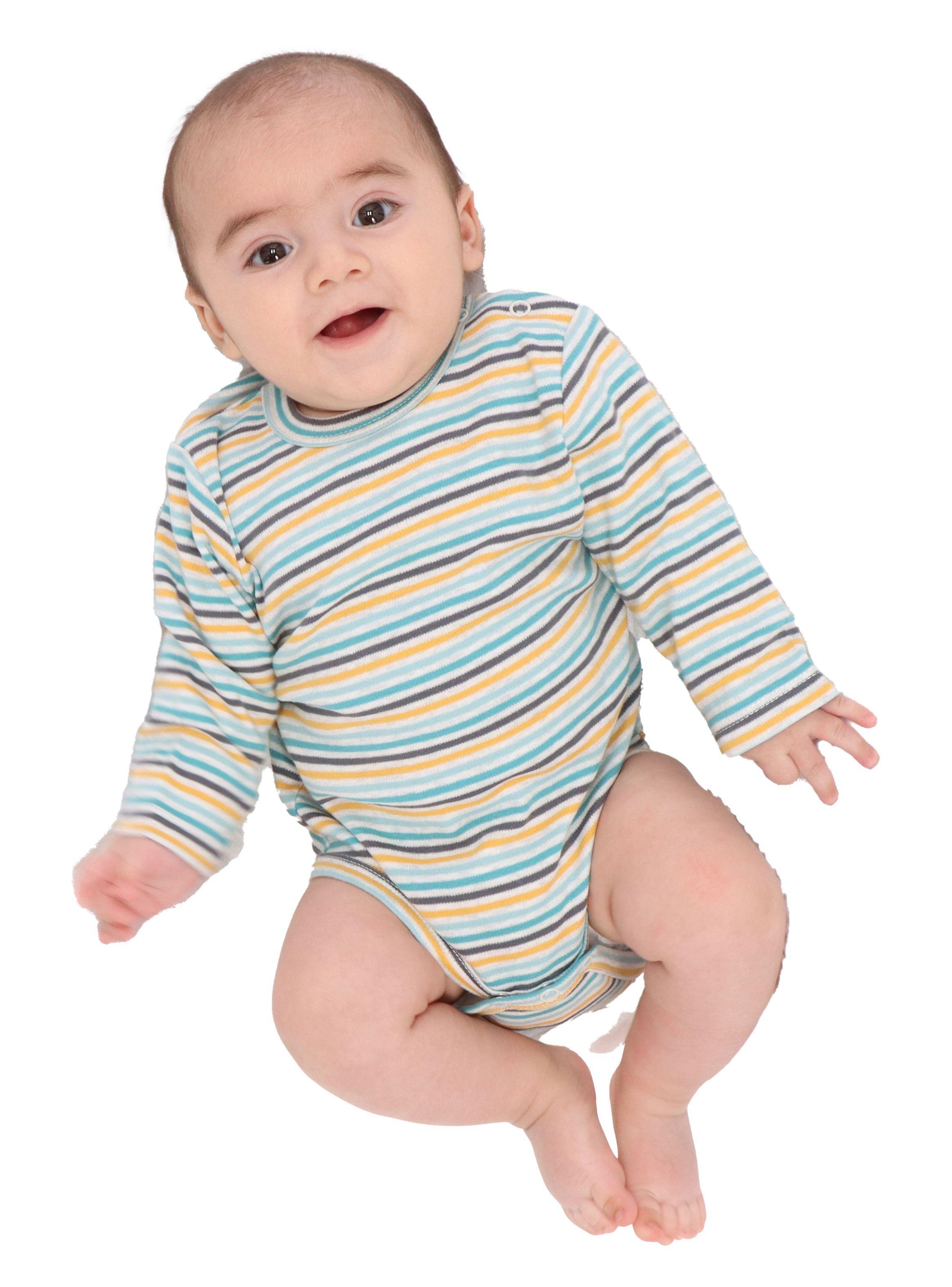 Body Niño Manga Larga Pack 3 Gris Motita-2