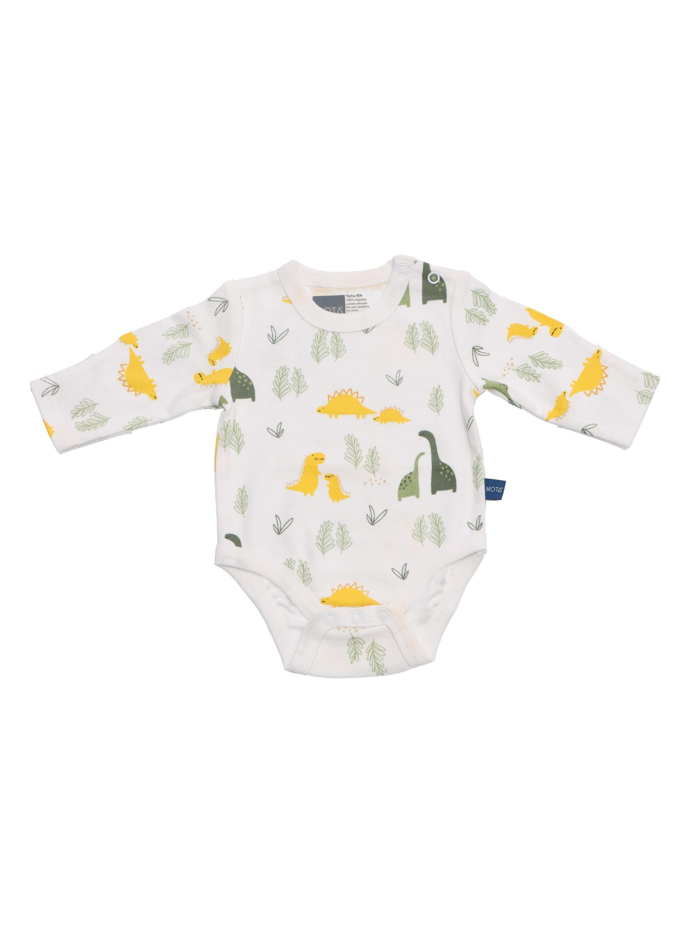 Body Niño Pack 3 Verde Motita-1