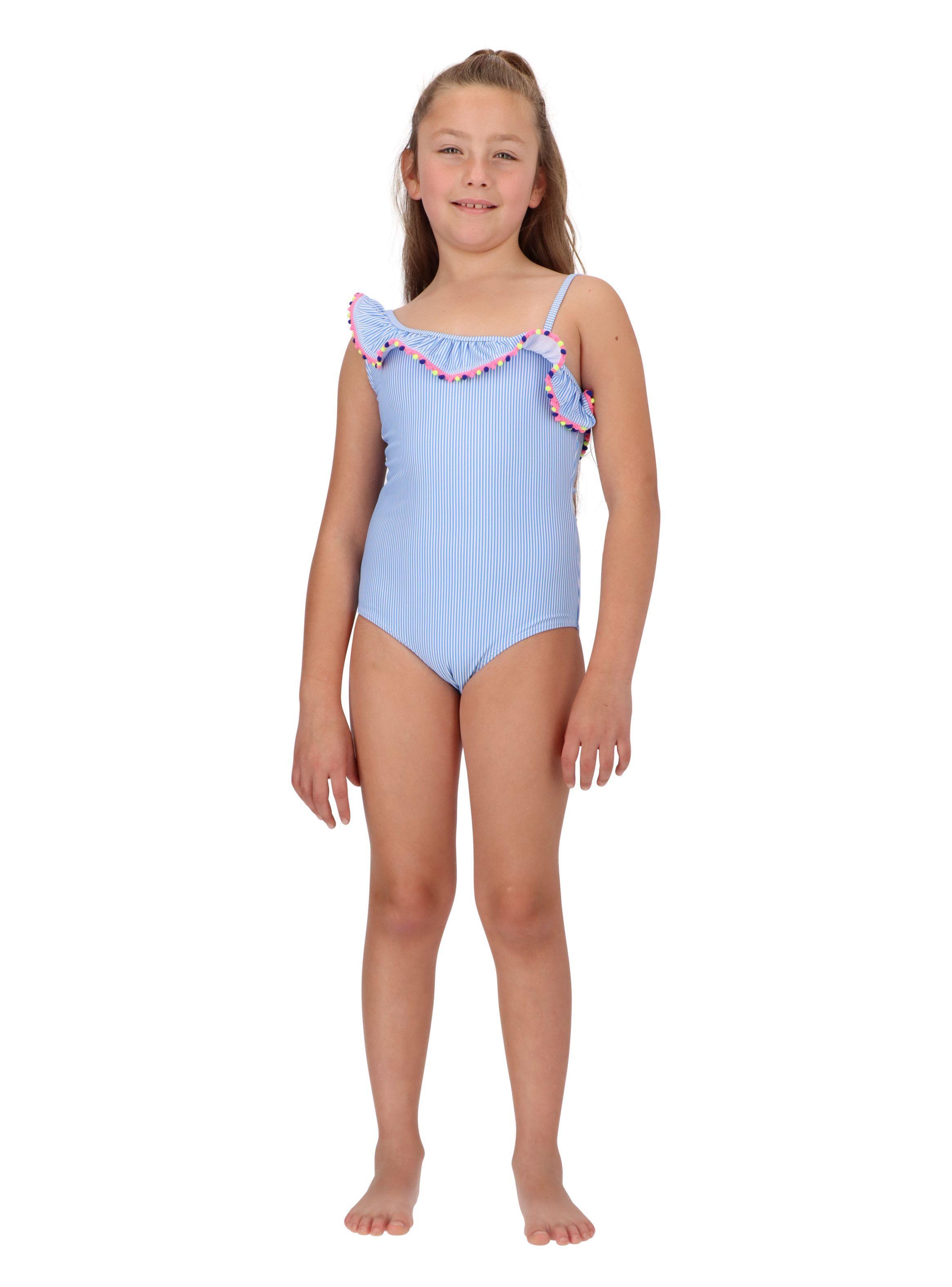 Traje de Baño Juvenil Azul Caffarena-0