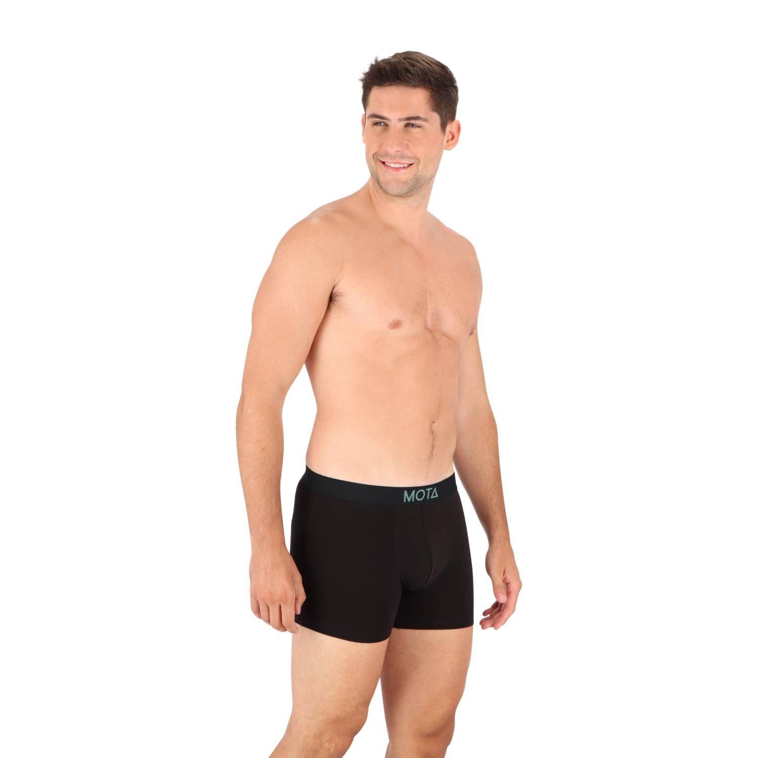 Boxer Hombre Medio Algodón Pack 3 Mota-2