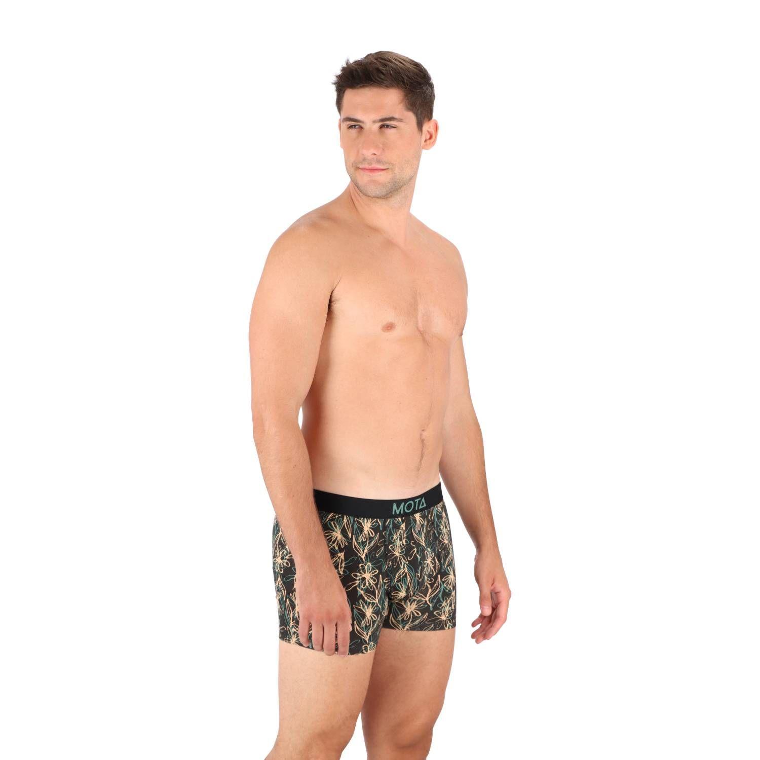 Boxer Hombre Medio Algodón Pack 3 Mota-4