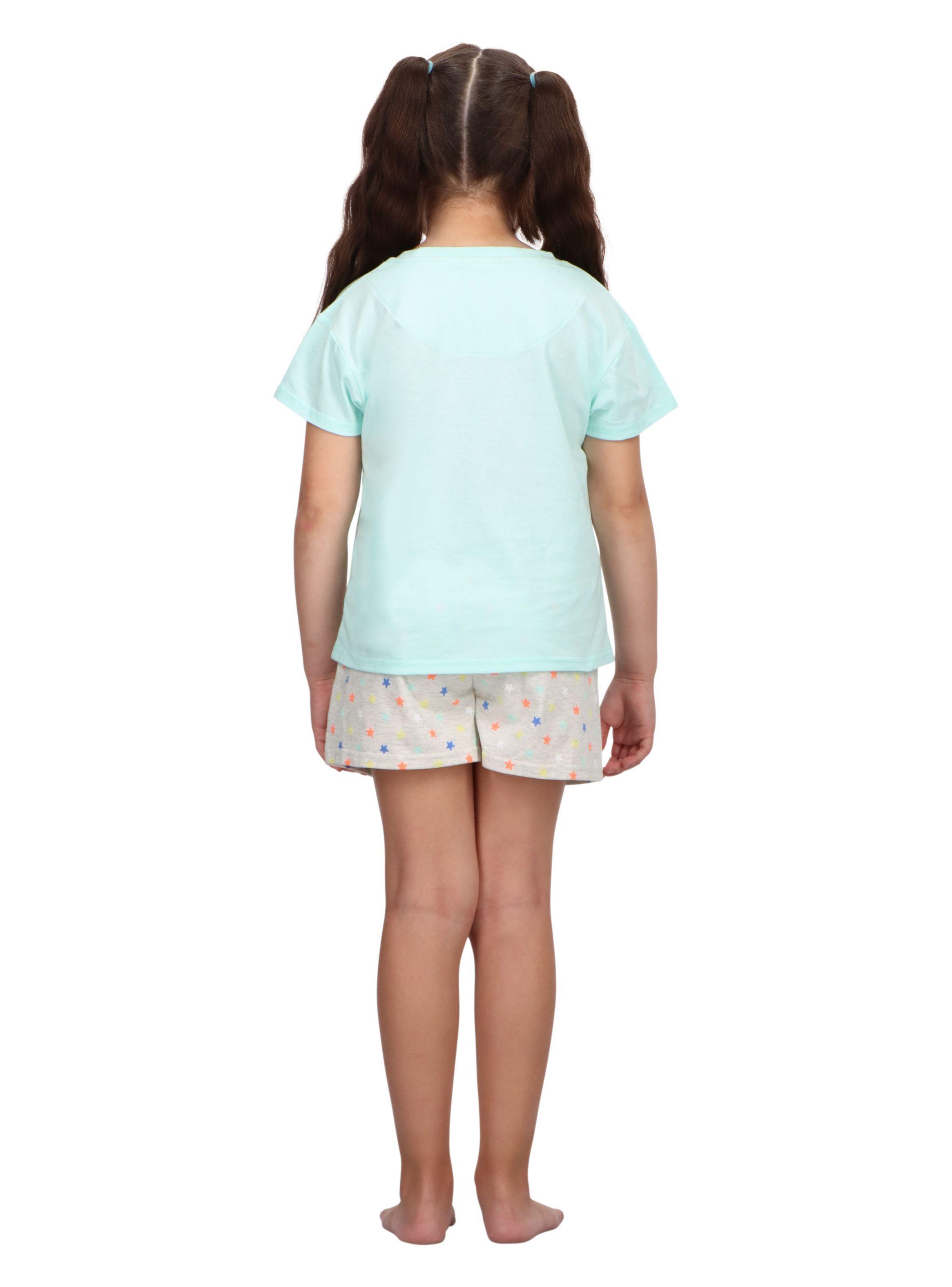 Pijama Corto Infantil Celeste Caffarena-2