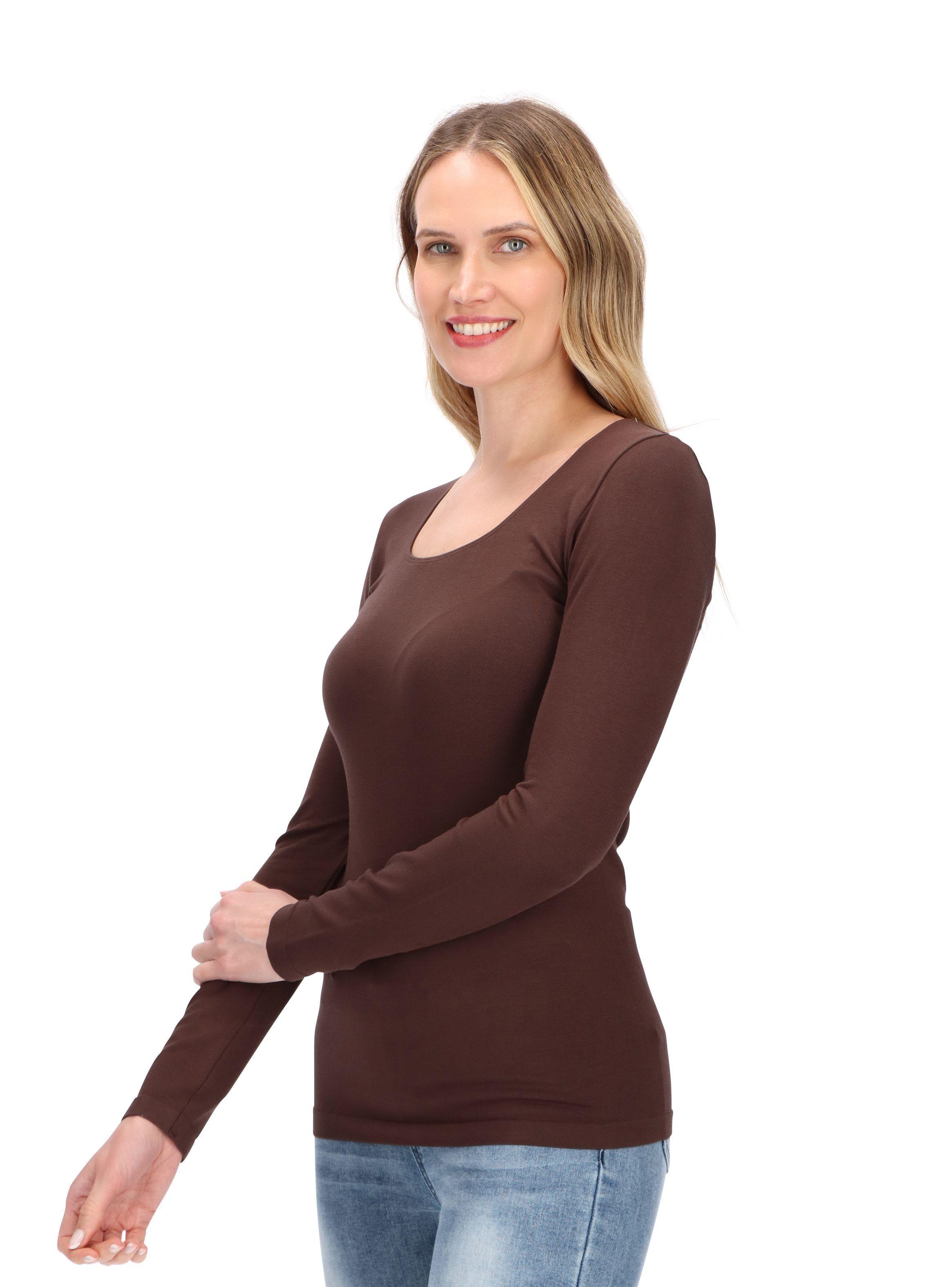 Polera viscosa Escote Cuadrado Caffarena-1