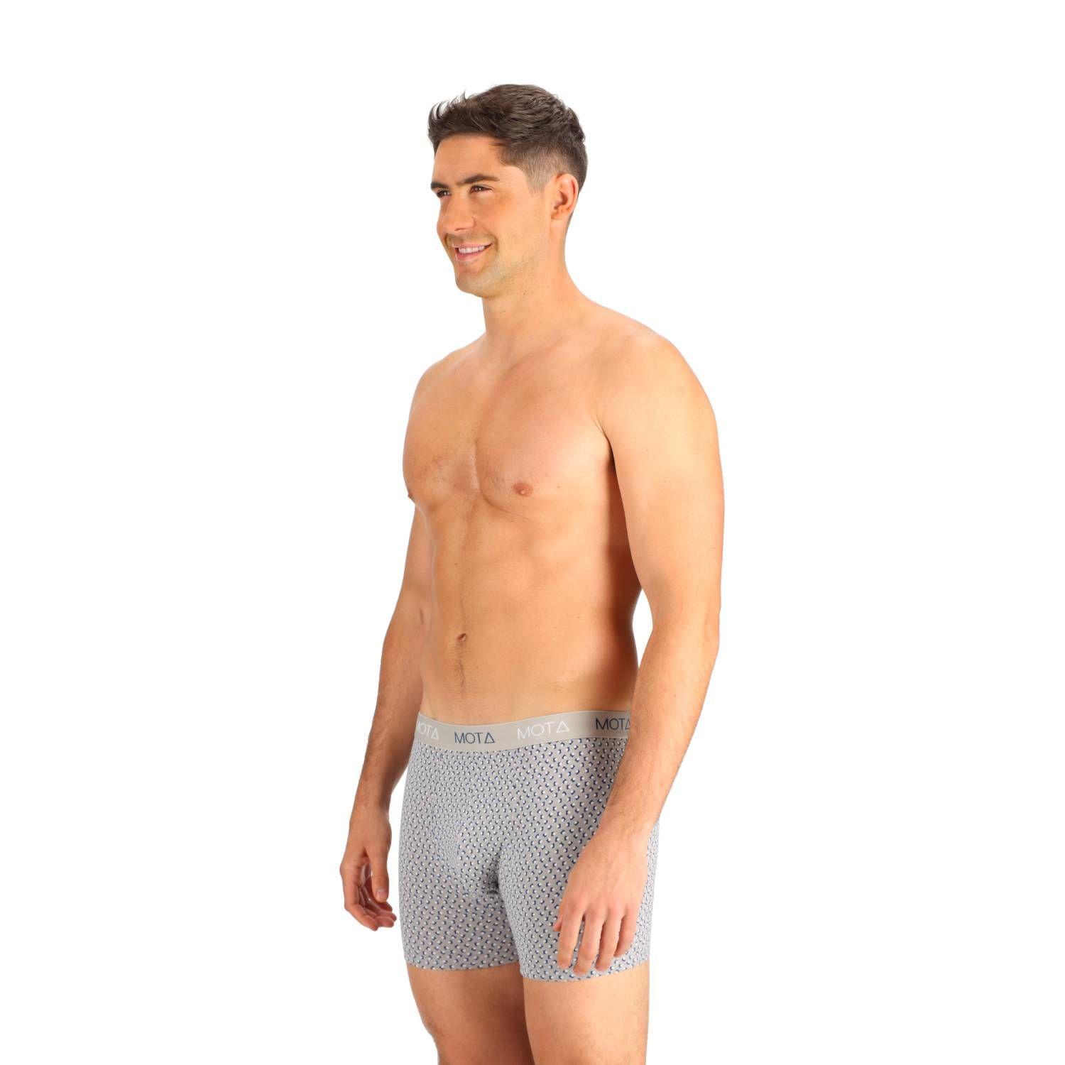 Boxer Hombre Algodón Medio Pack 3 Mota-2