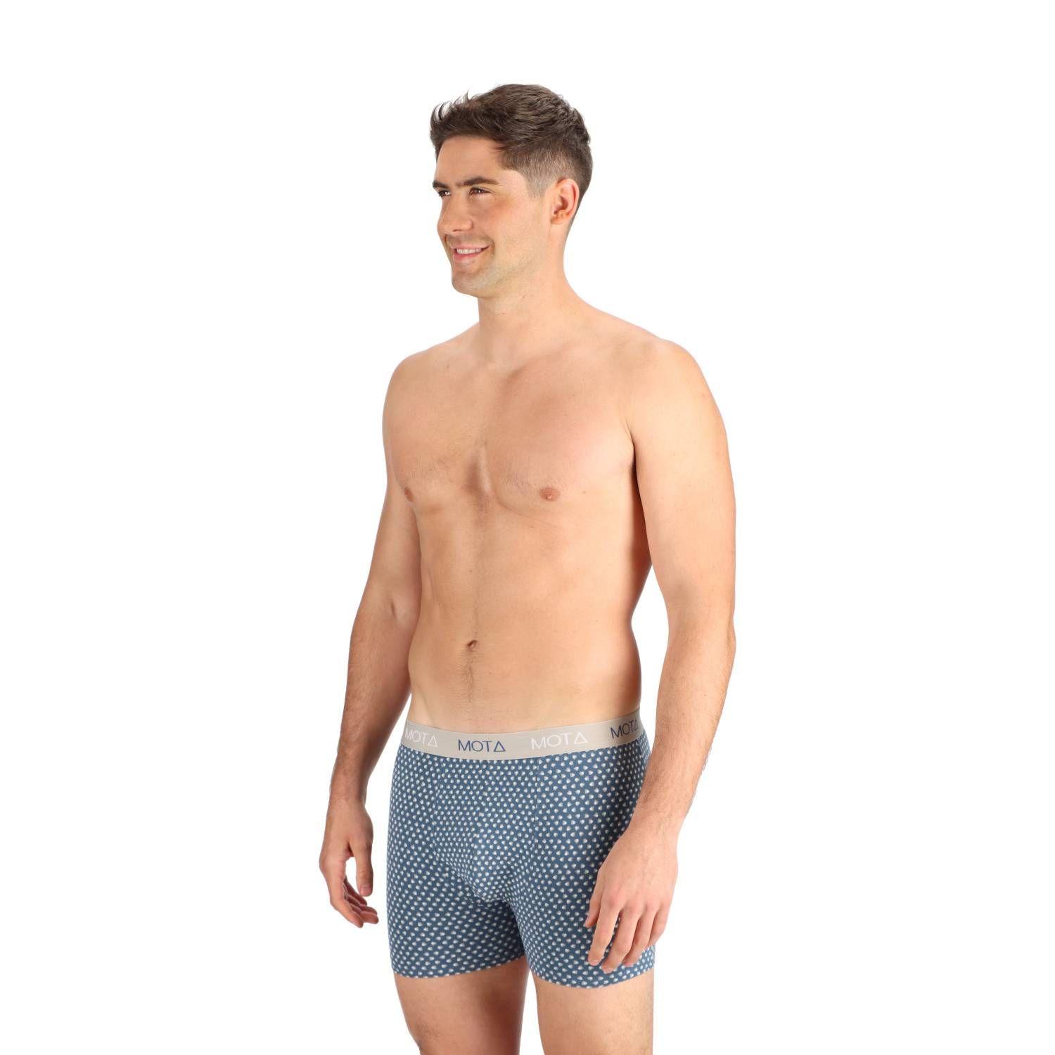 Boxer Hombre Algodón Medio Pack 3 Mota-4