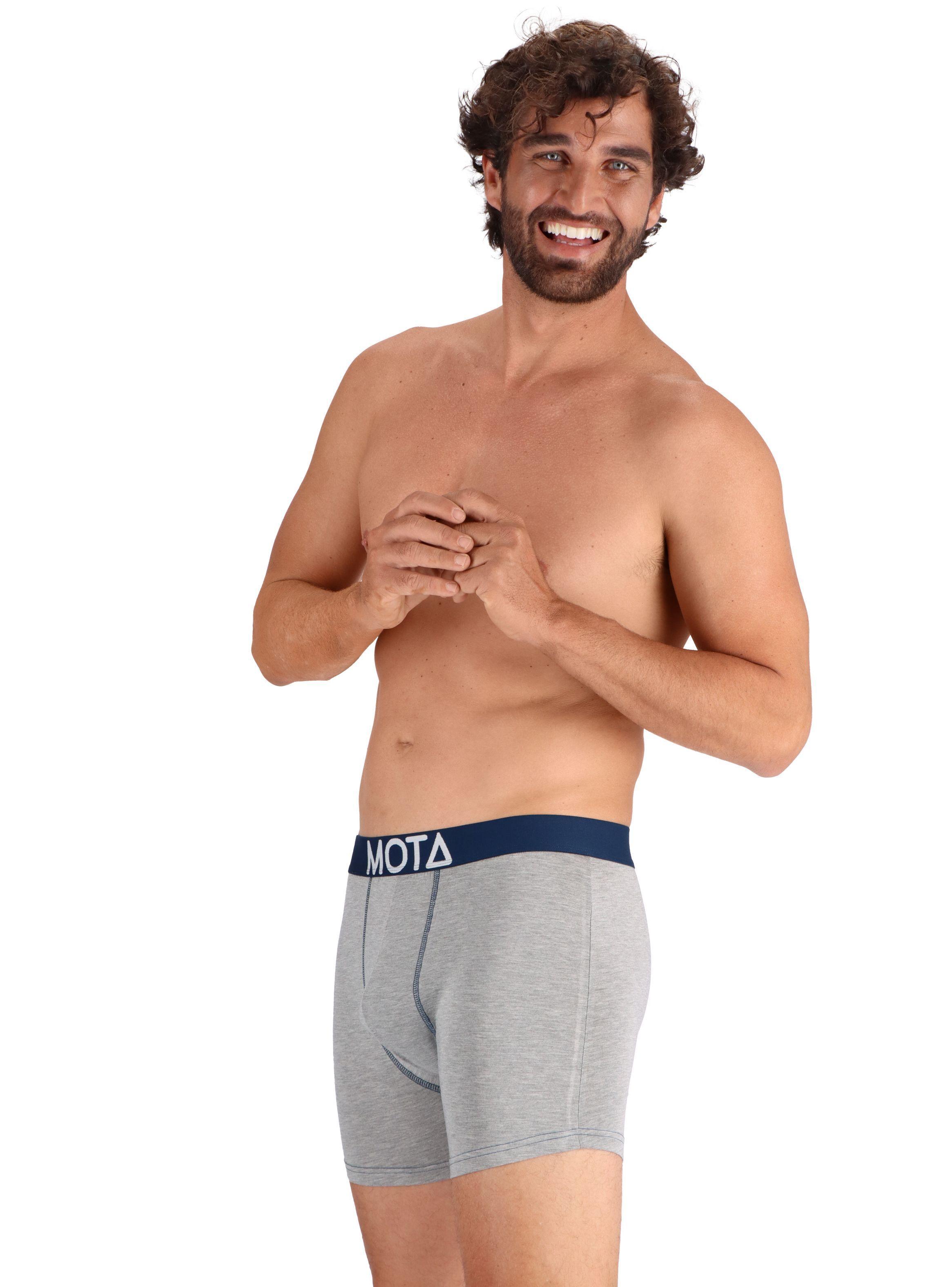 Boxer Medio Viscosa Pack 3 Mota -3