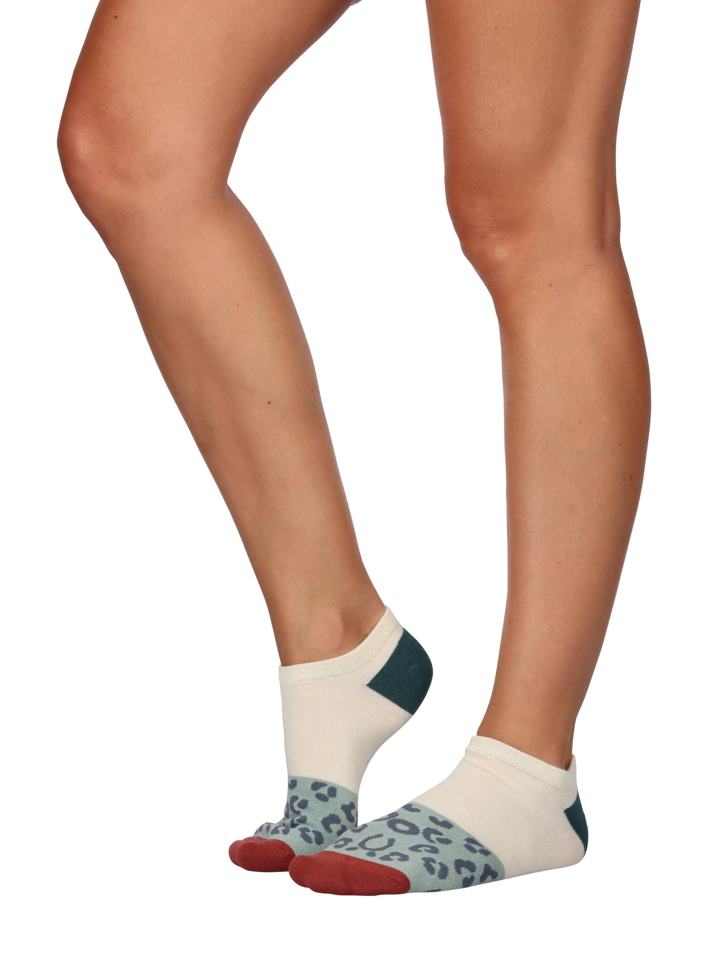 Calcetín Tobillo Bambú Pack 6 Acero Caffarena-2