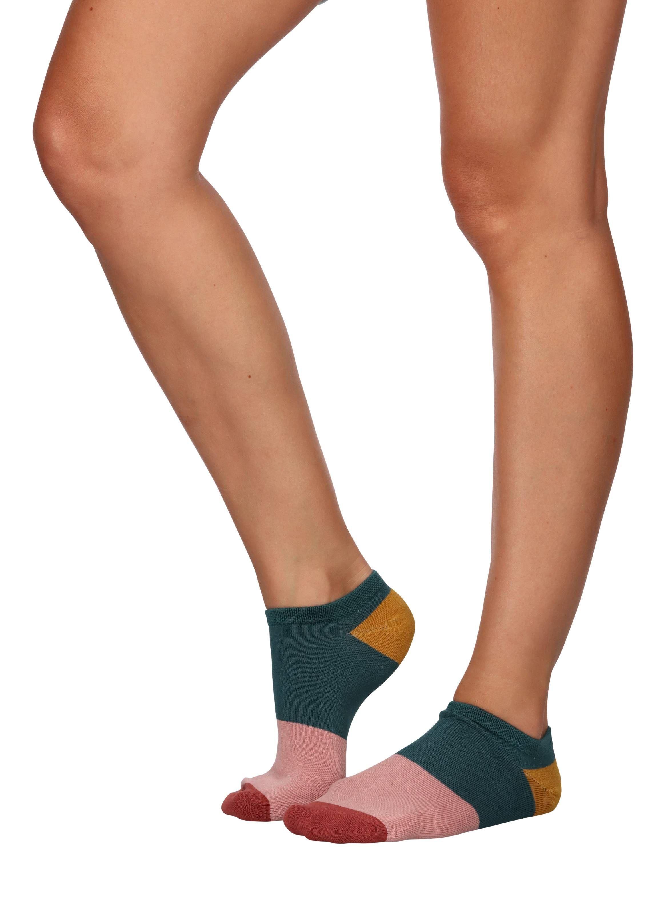 Calcetín Tobillo Bambú Pack 6 Acero Caffarena-4