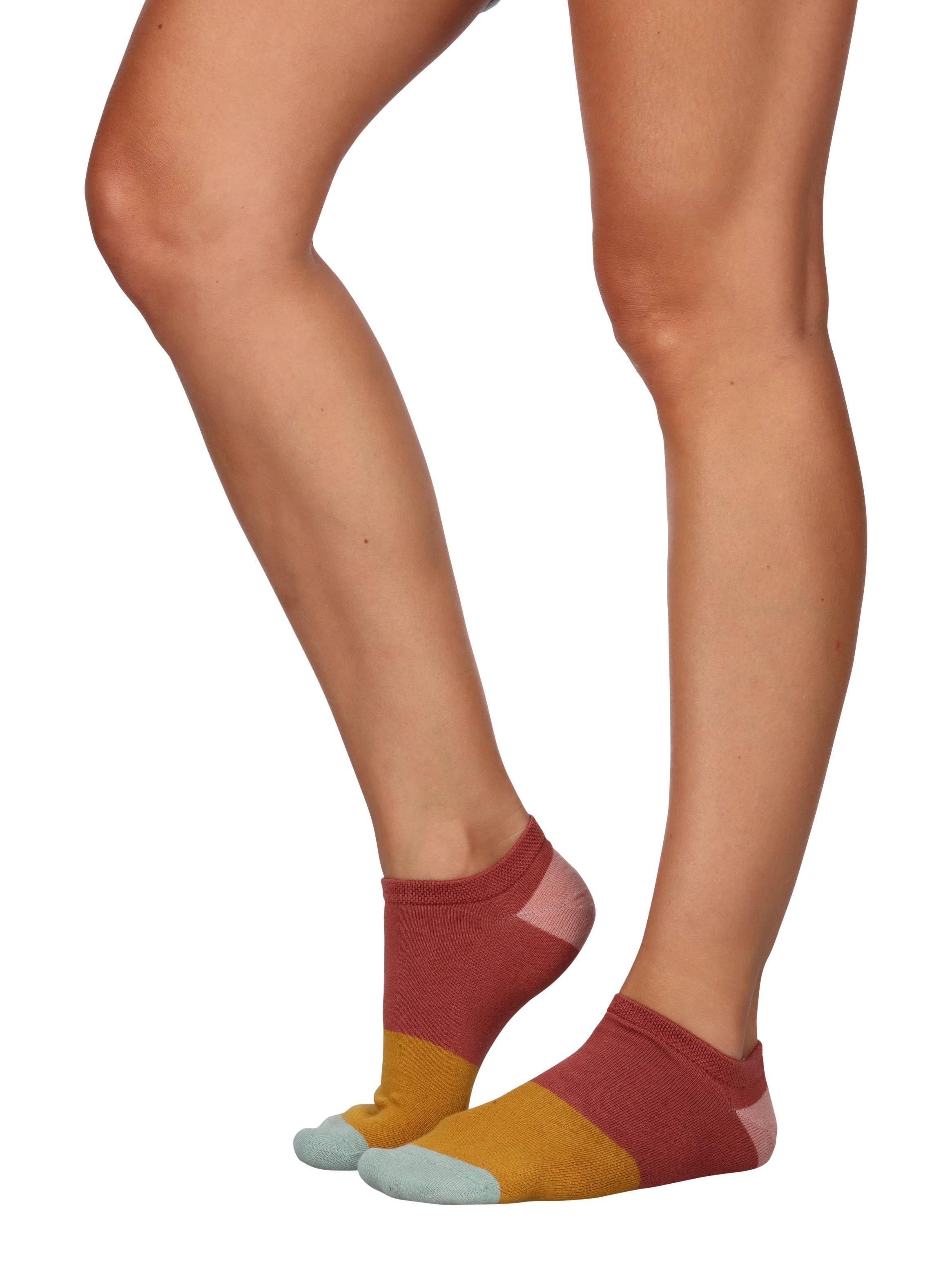 Calcetín Tobillo Bambú Pack 6 Acero Caffarena-6