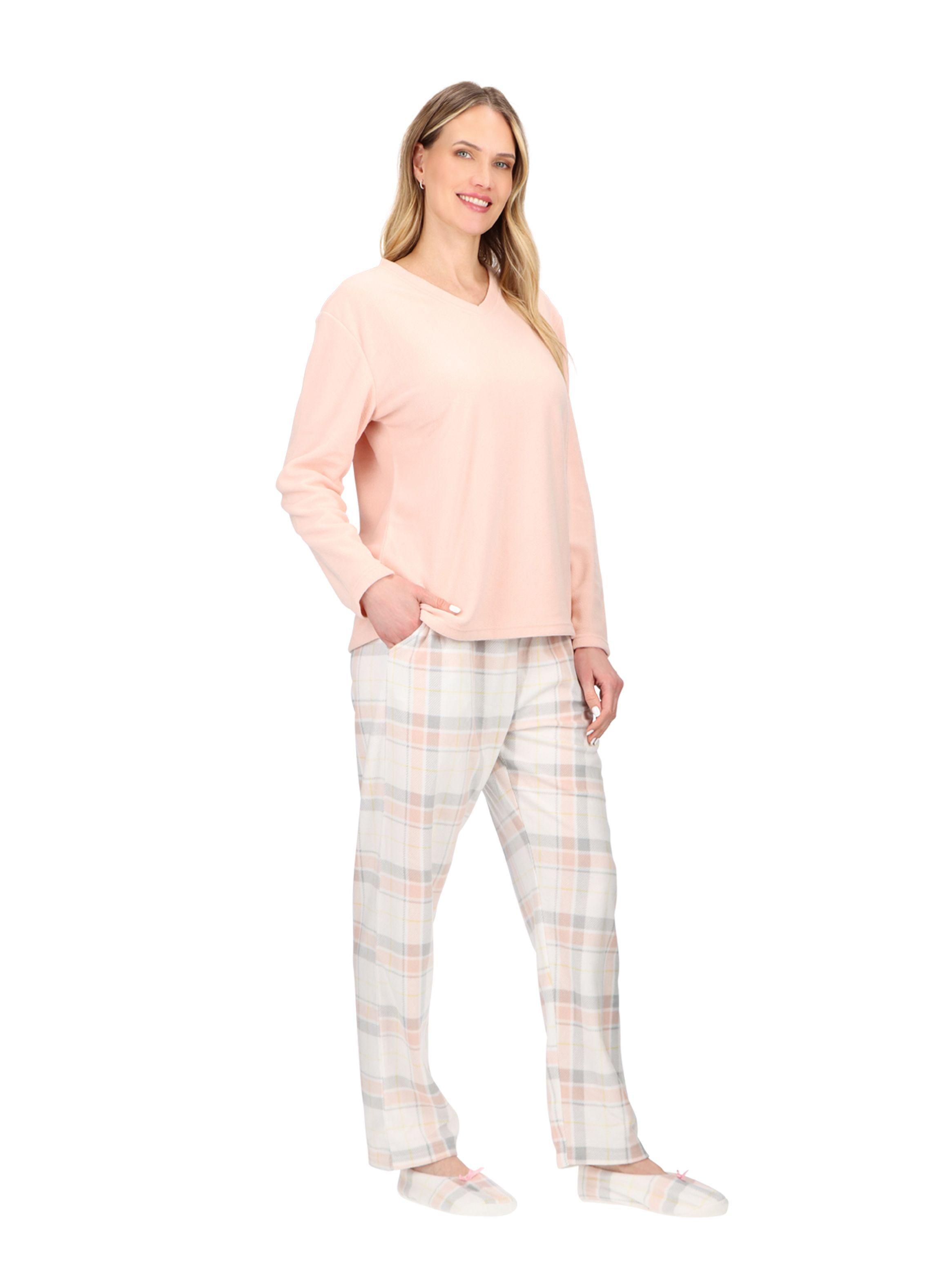 Pijama Largo Micropolar Caffarena-1